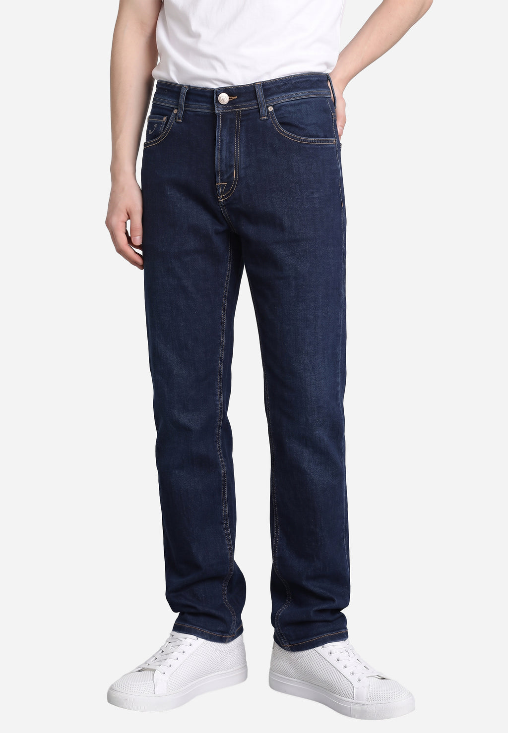 Jean Comfort Fit en Denim Azul Oscuro J.C.