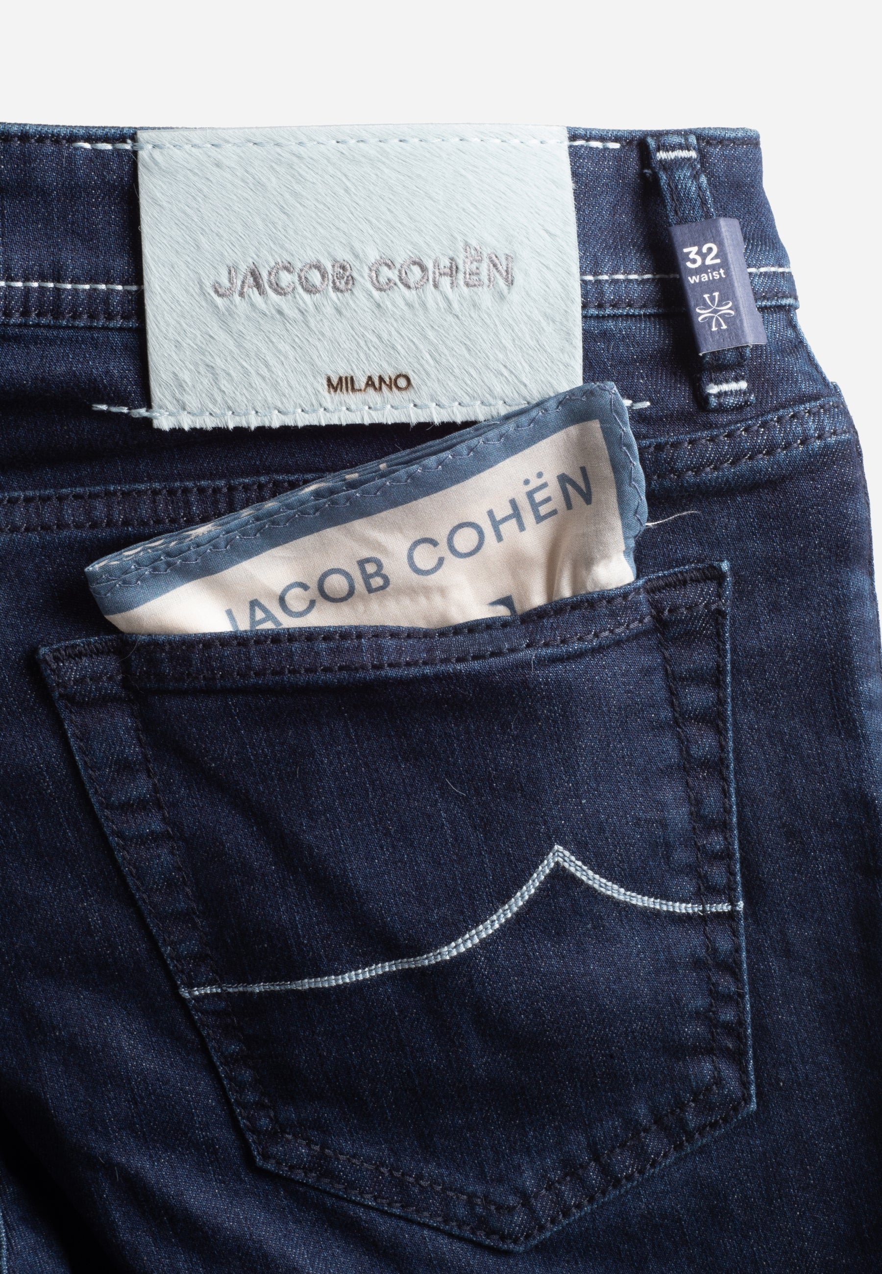 Jean Azul Marino Hombre J.C.