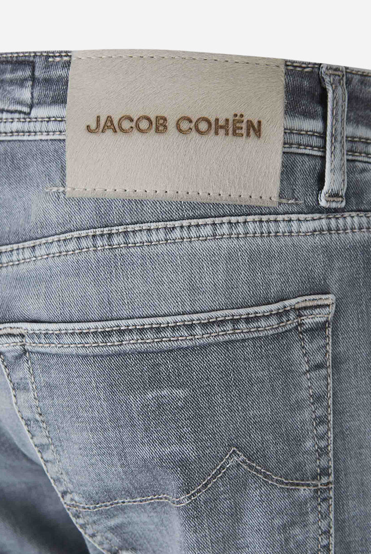 Jeans Clasic Color Gris J.C.