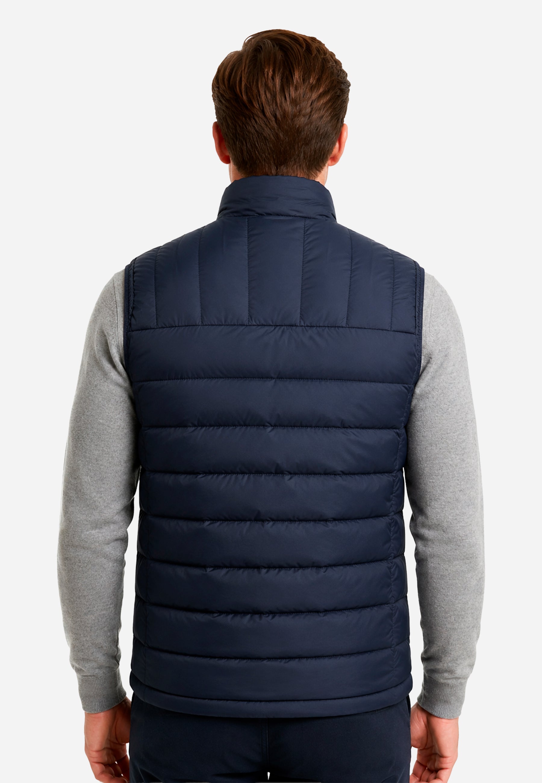 Chaleco Hombre Azul H&B.