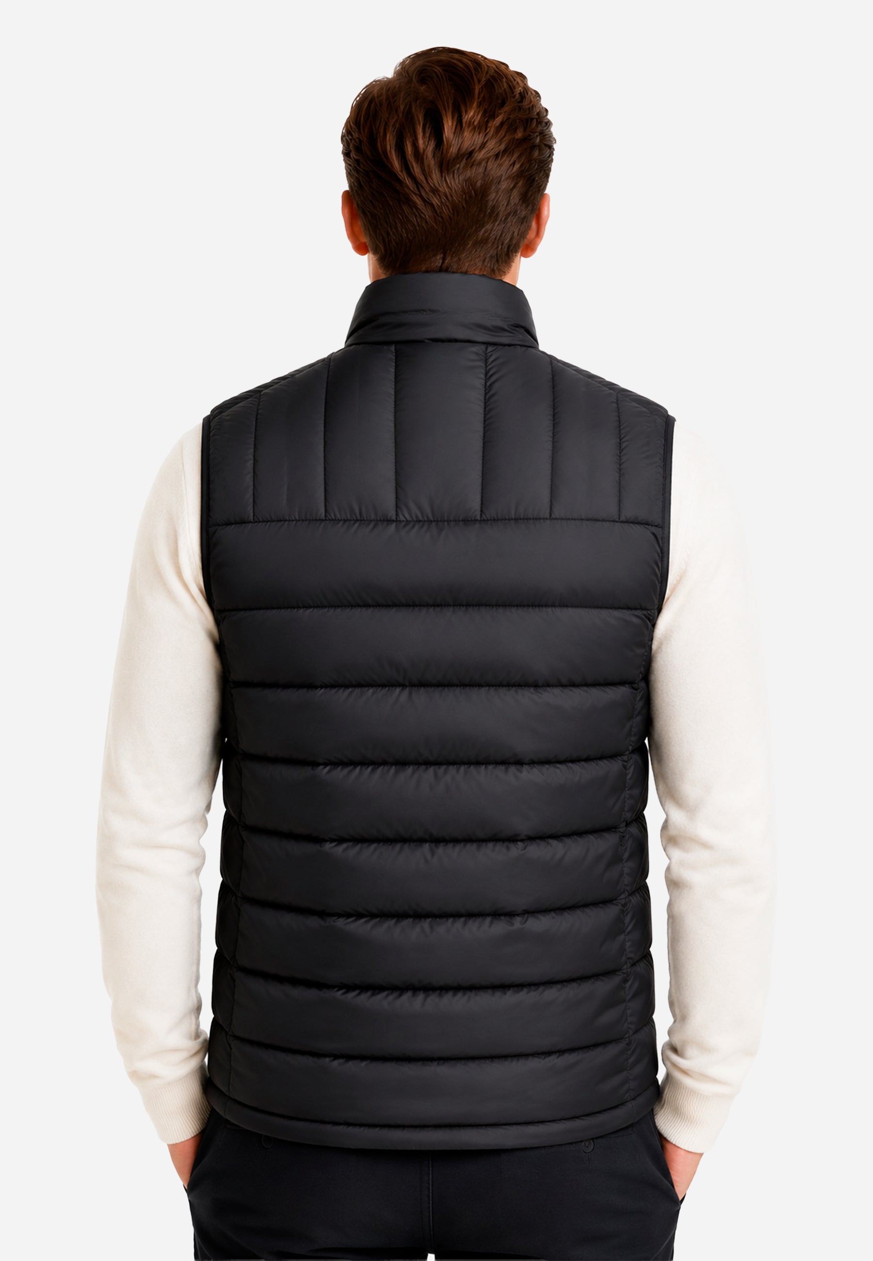 Chaleco Negro Hombre H&B.