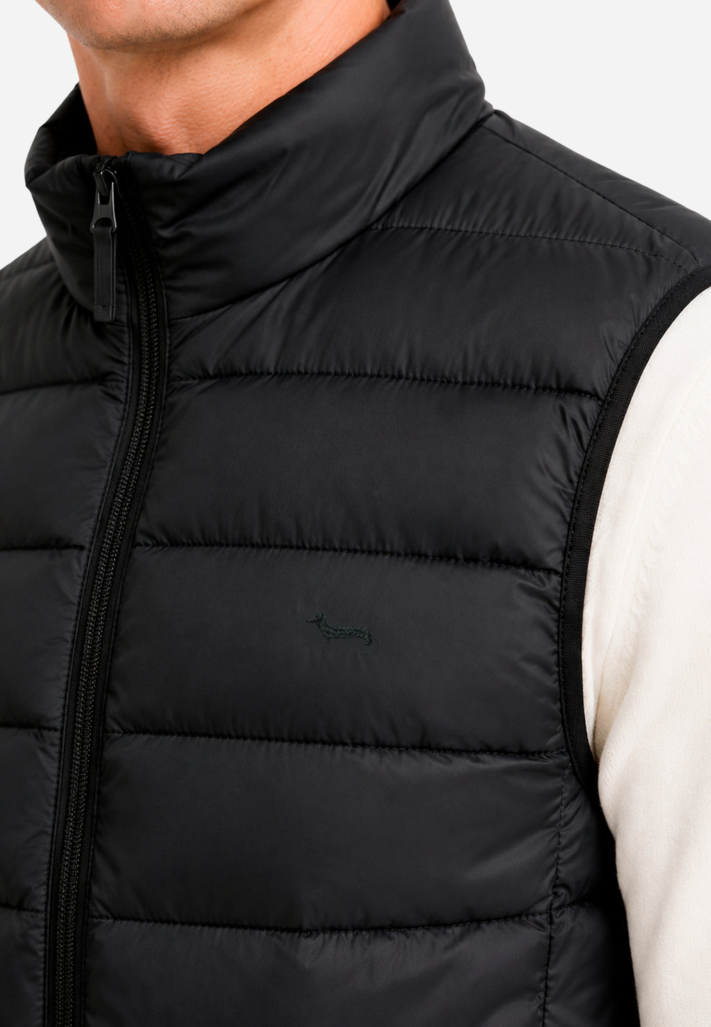 Chaleco Negro Hombre H&B.