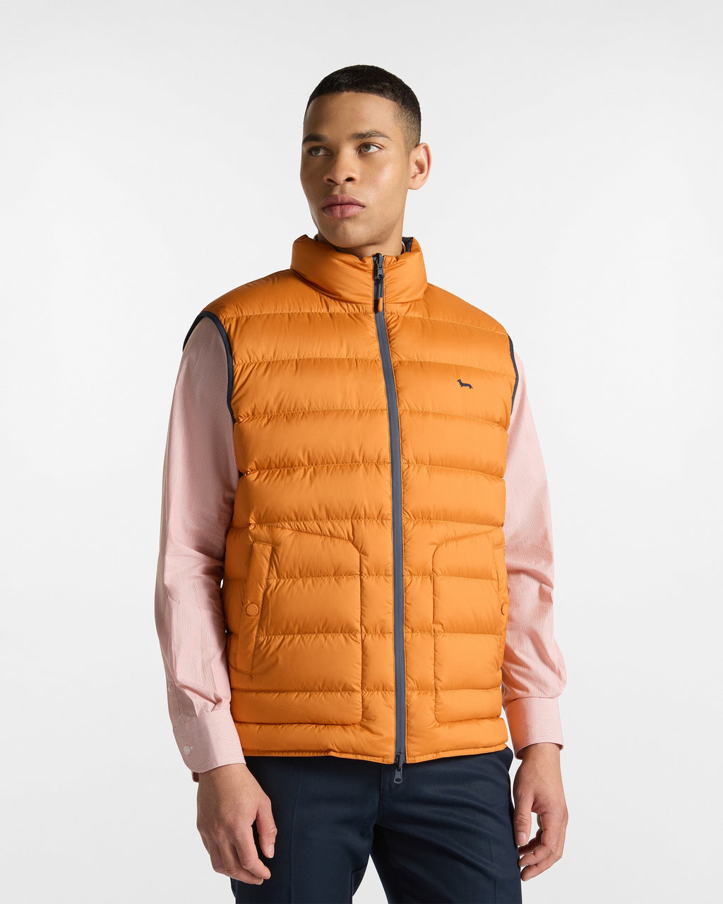 Chaleco Azul Reversible Hombre H&B.