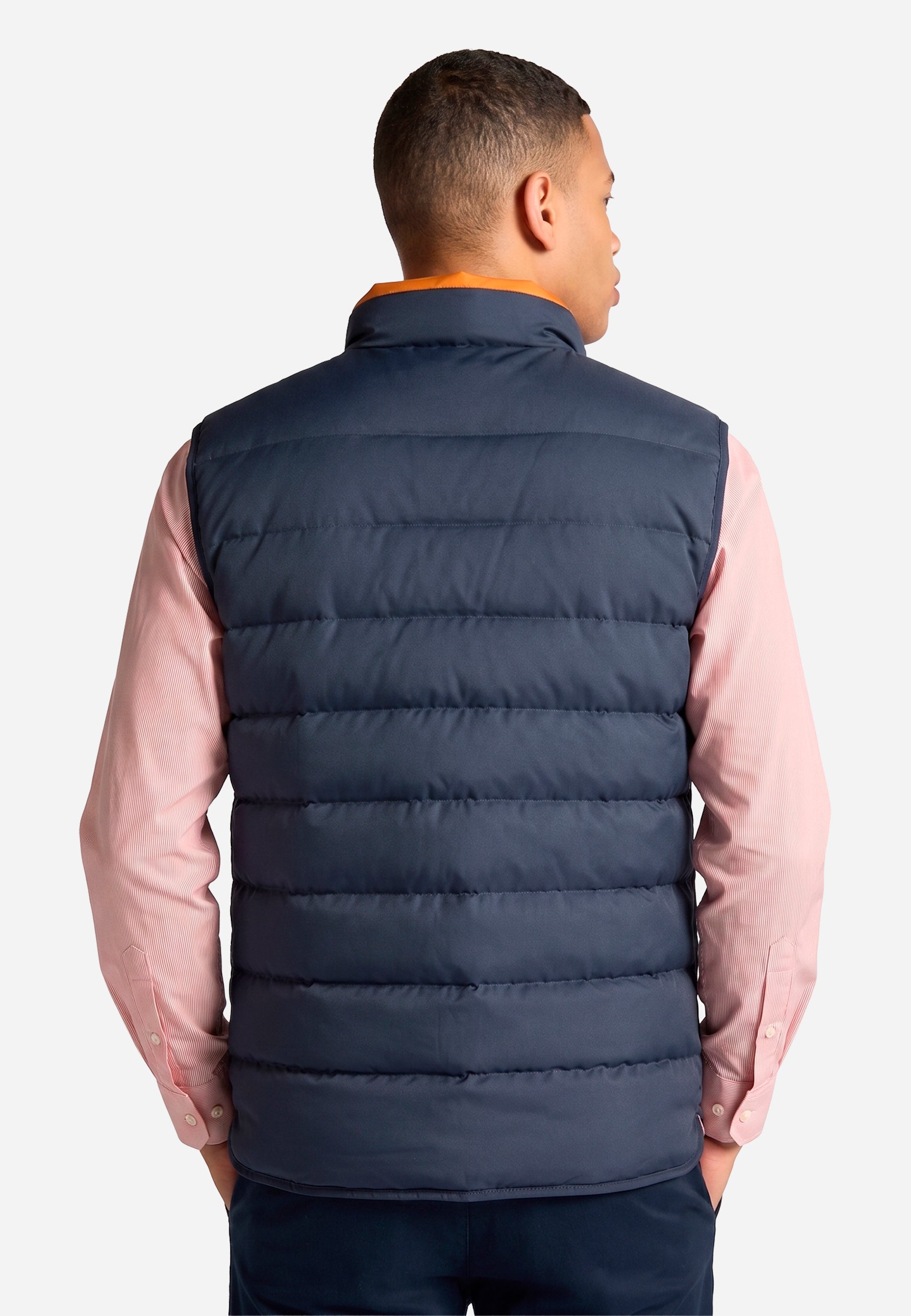 Chaleco Azul Reversible Hombre H&B.