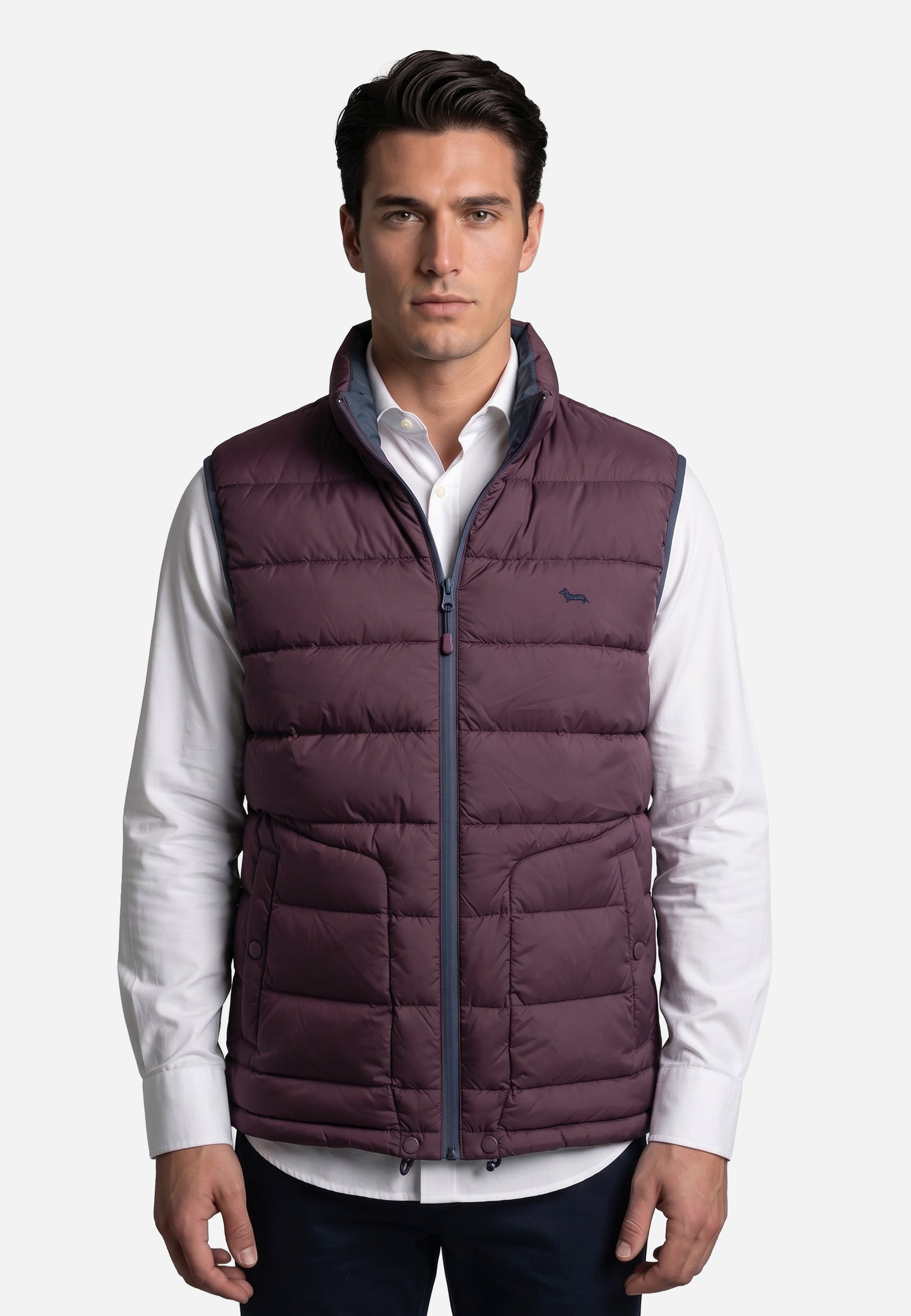 Chaleco Vinotinto Hombre H&B.