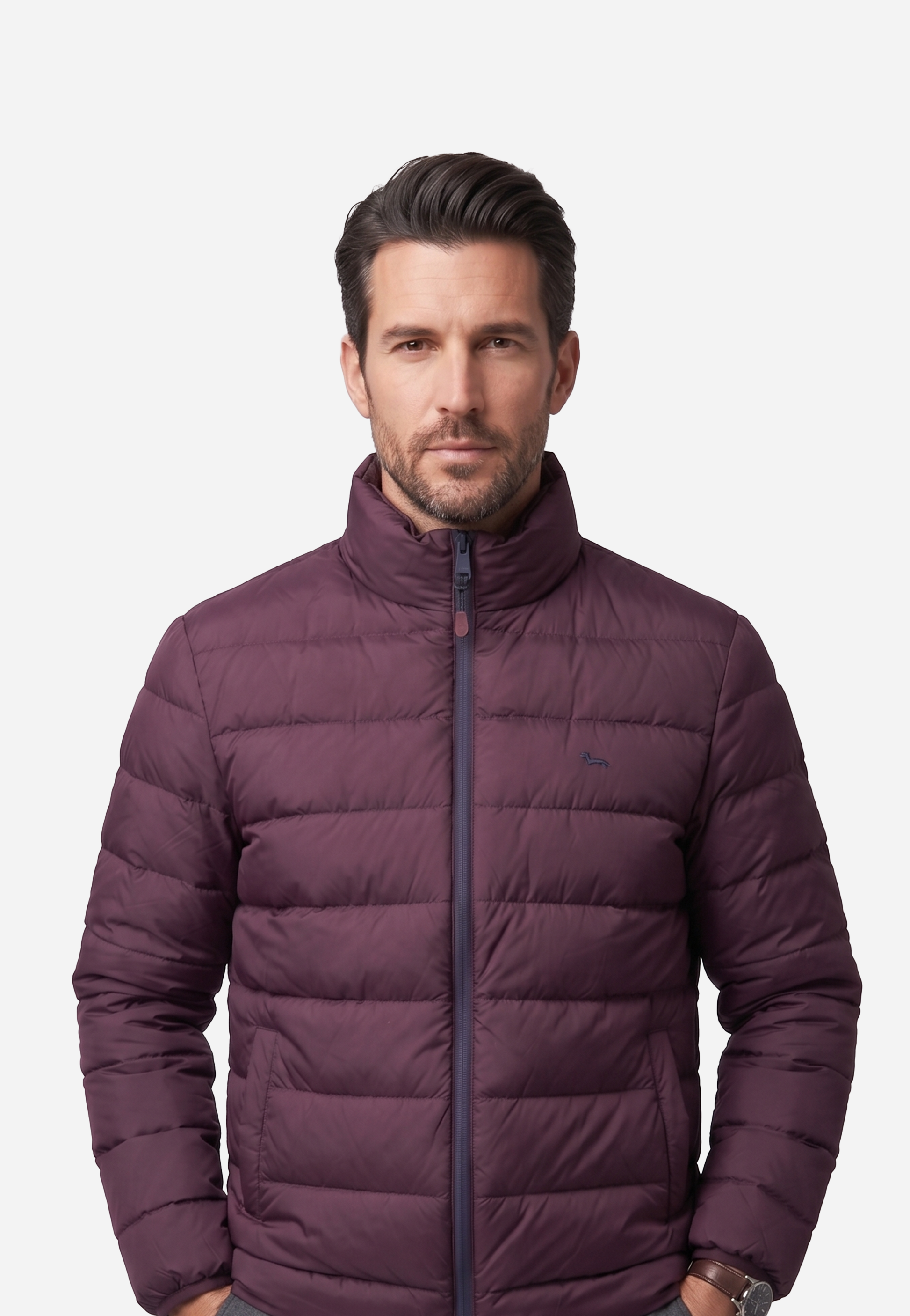 Chaqueta Vinotinto Hombre H&B.