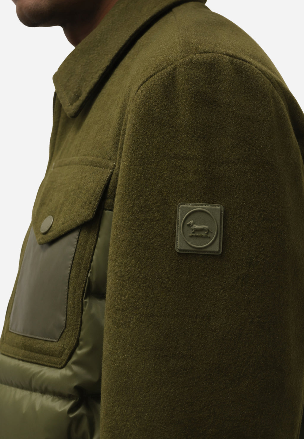 Chaqueta Verde Oliva Hombre H&B.