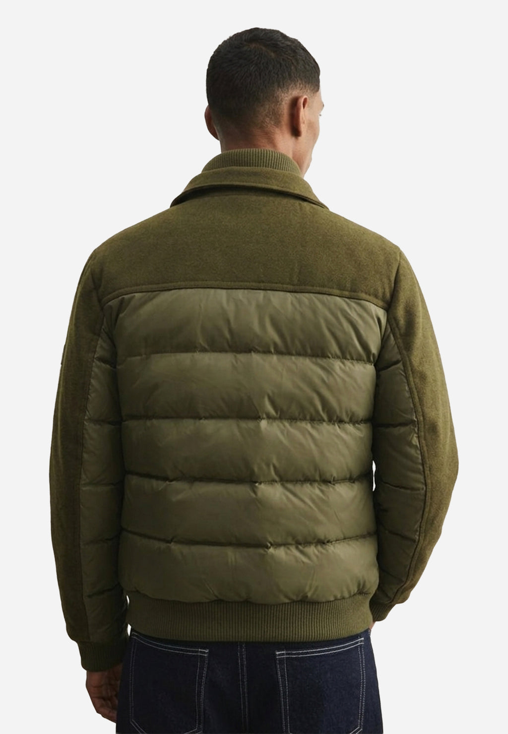 Chaqueta Verde Oliva Hombre H&B.