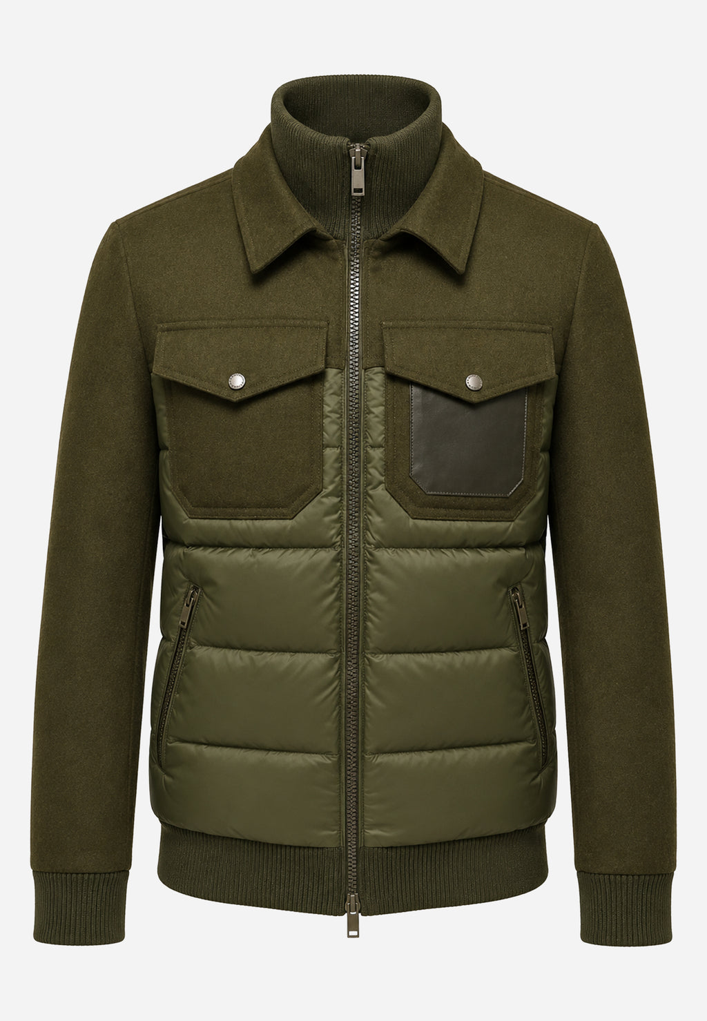 Chaqueta Verde Oliva Hombre H&B.