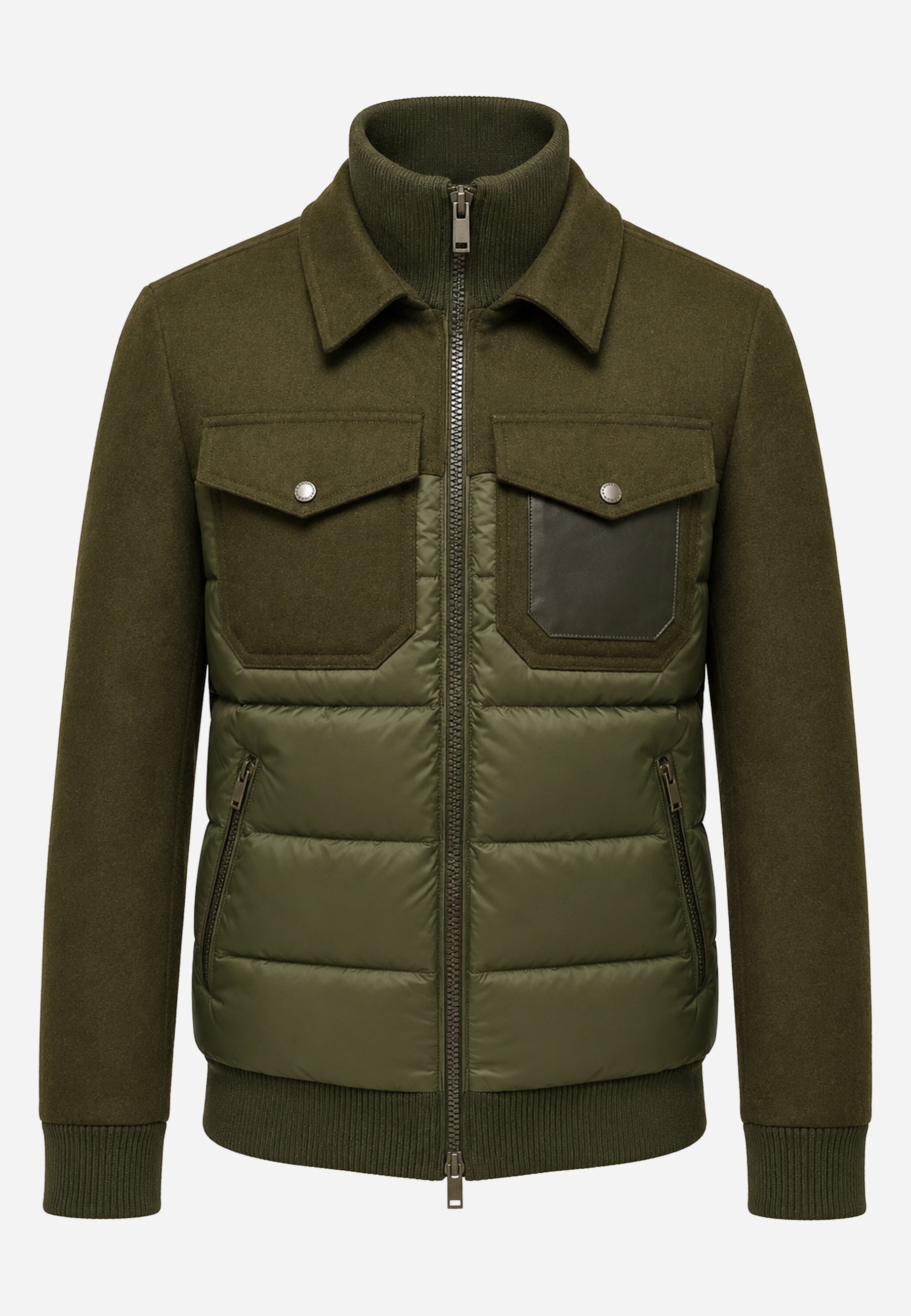 Chaqueta Verde Oliva Hombre H&B.