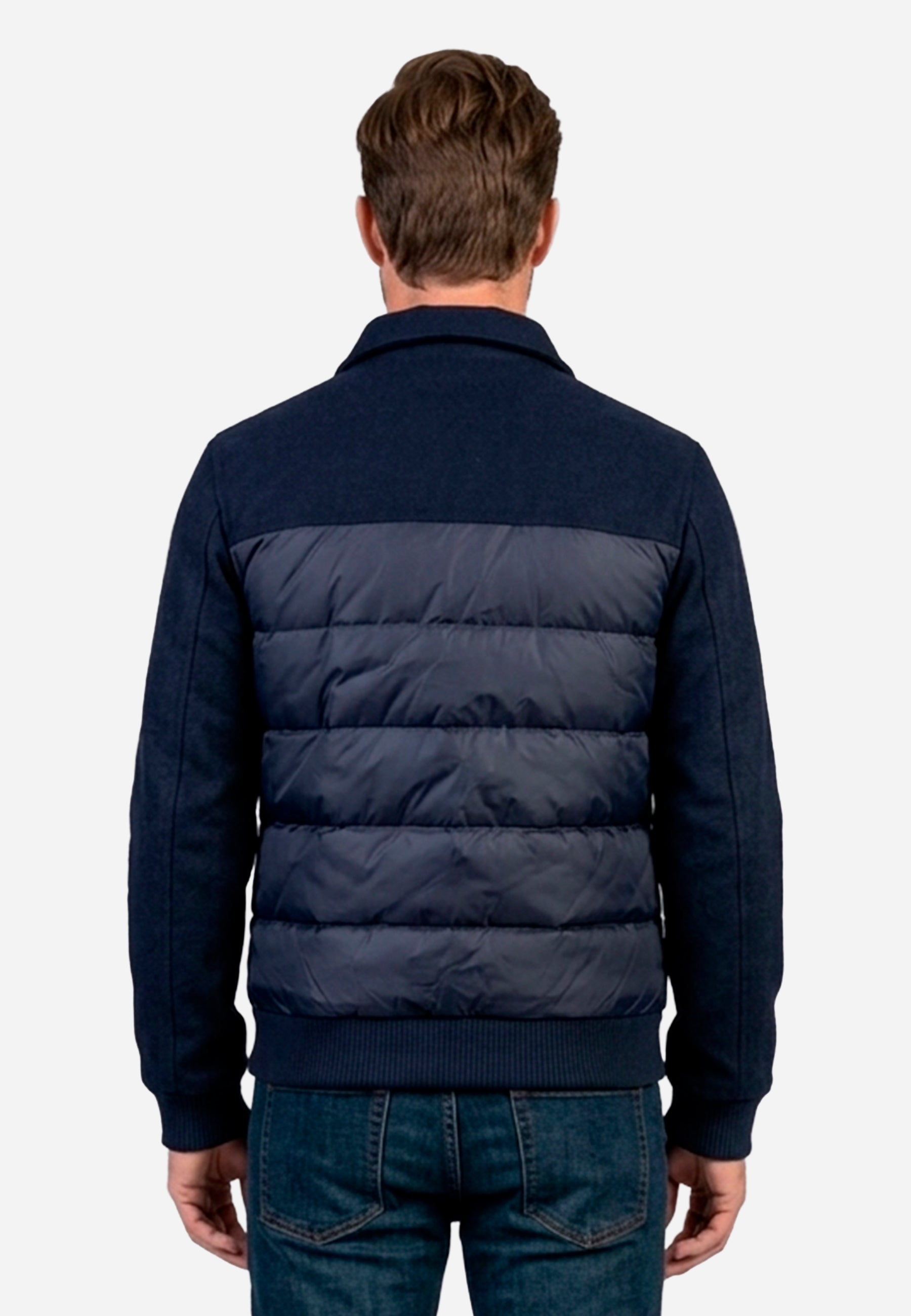 Chaqueta Azul Profundo Hombre H&B.