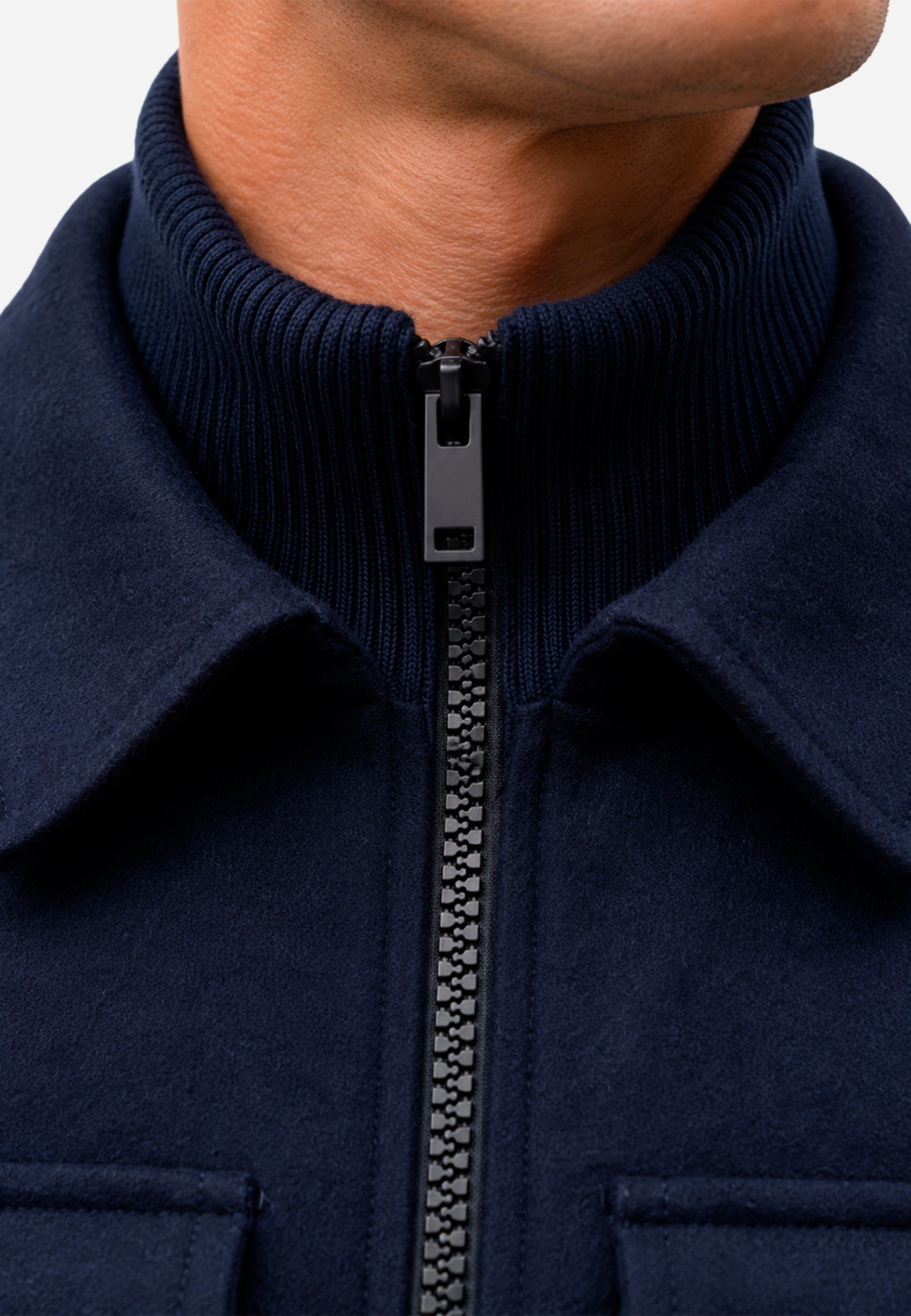 Chaqueta Azul Profundo Hombre H&B.