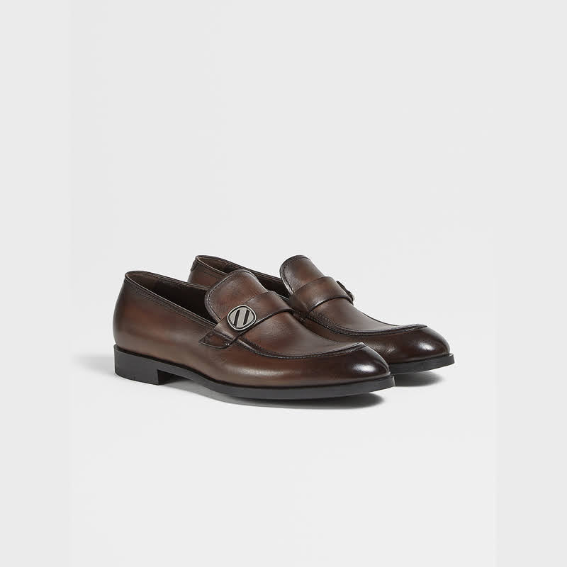 ZAPATO E. ZEGNA CAFE (LHNAX-A4944X-TDM)