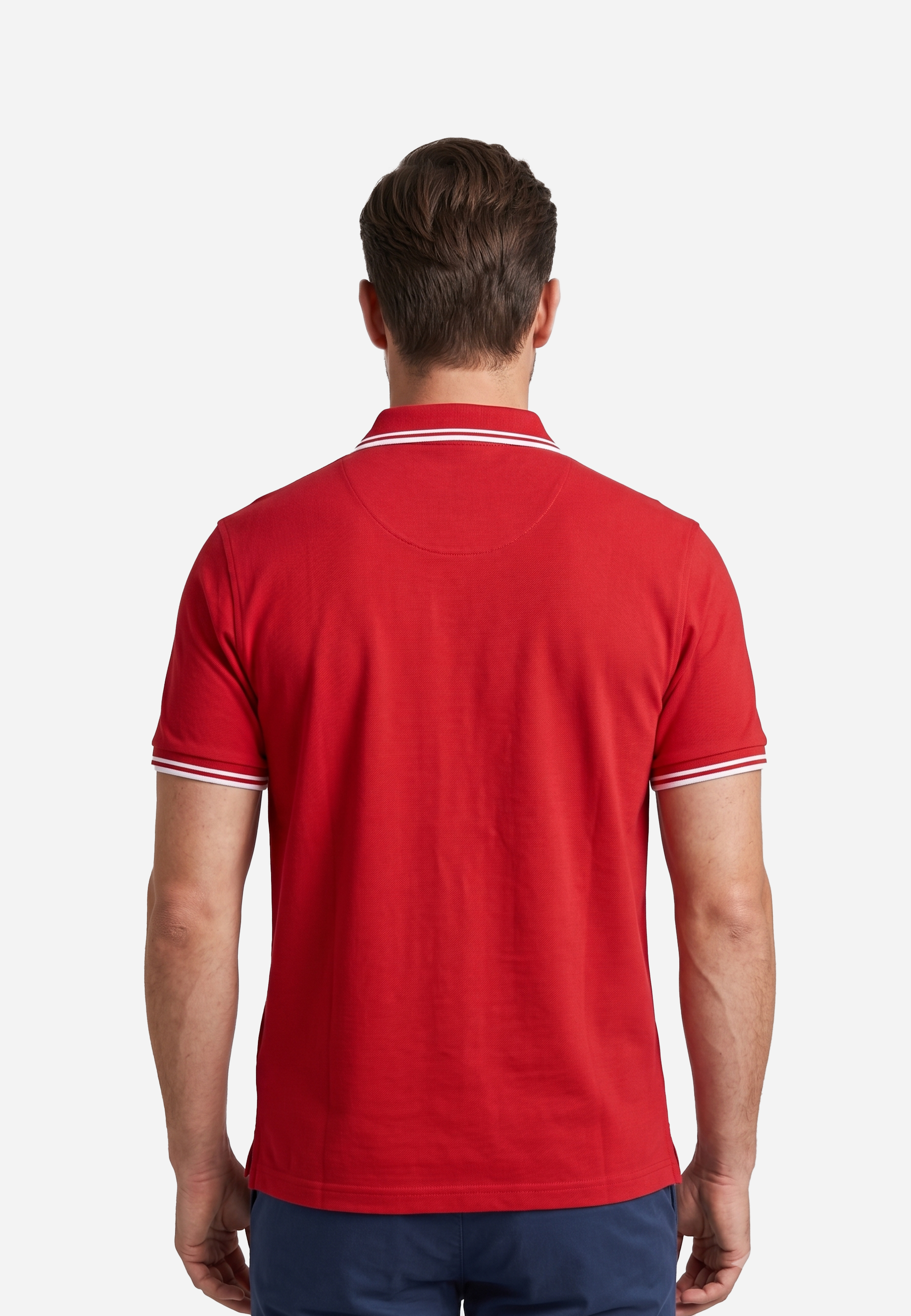 Camiseta Polo Roja Hombre H&B.