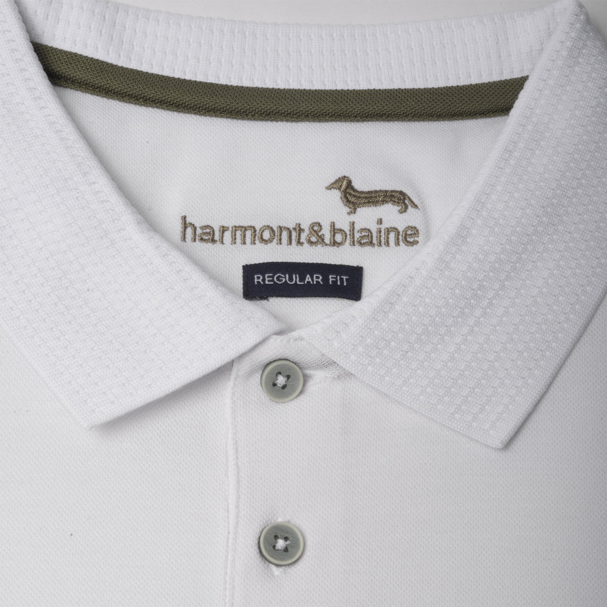 Camiseta Polo Blanca H&B.