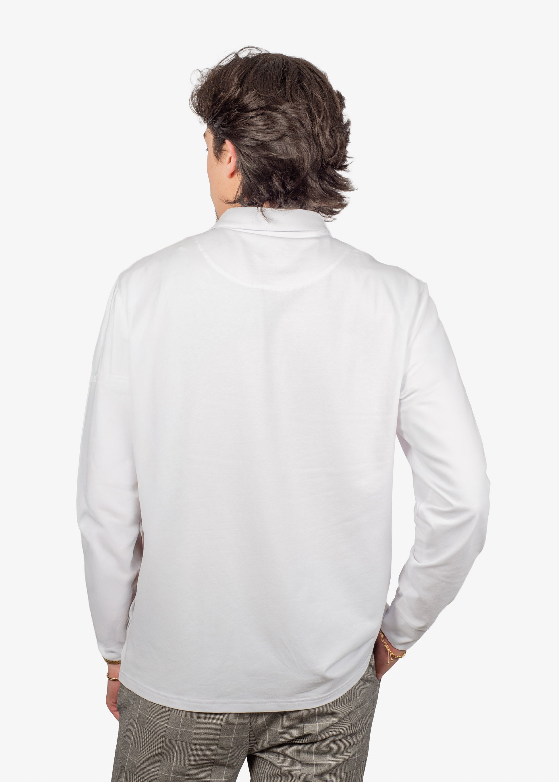 Camiseta Polo Blanco H&B