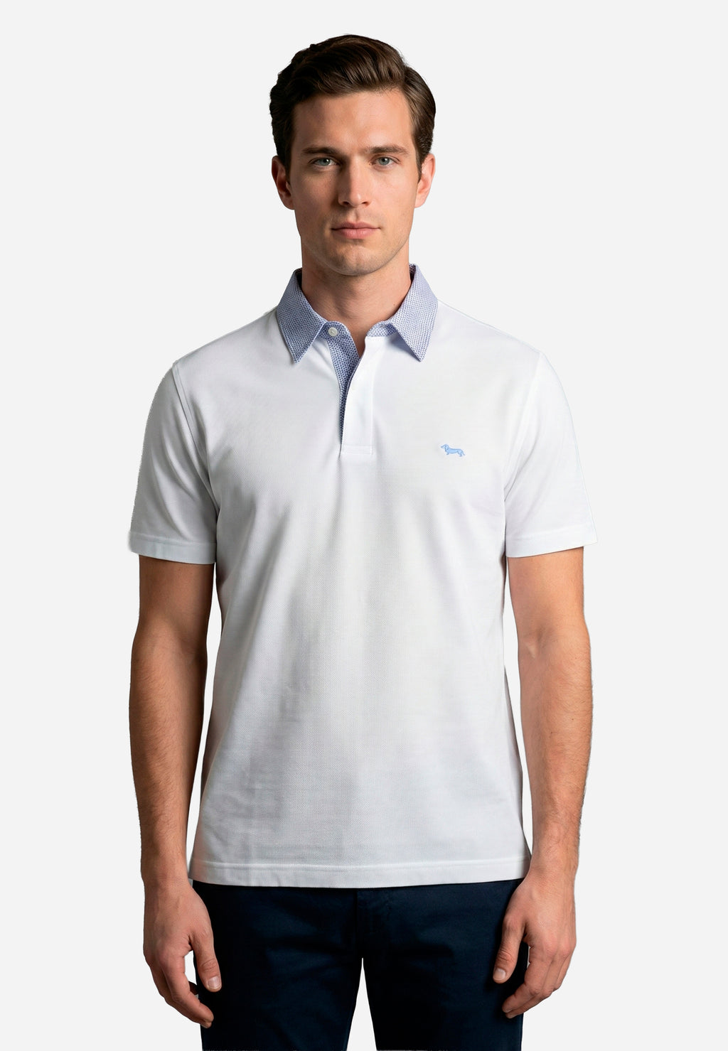 Camiseta Polo Logo H&B