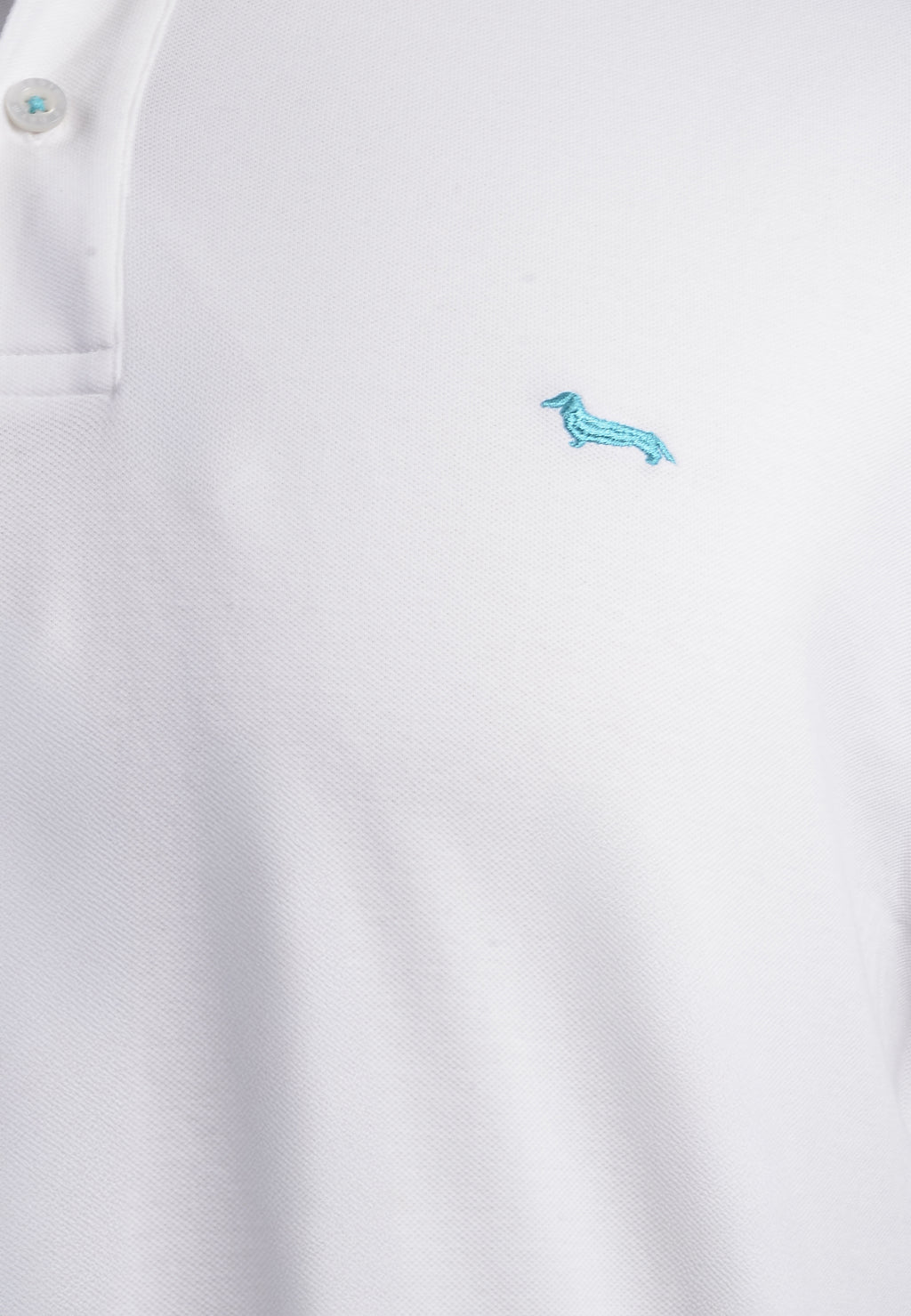 Camiseta Polo Hombre Blanca H&B