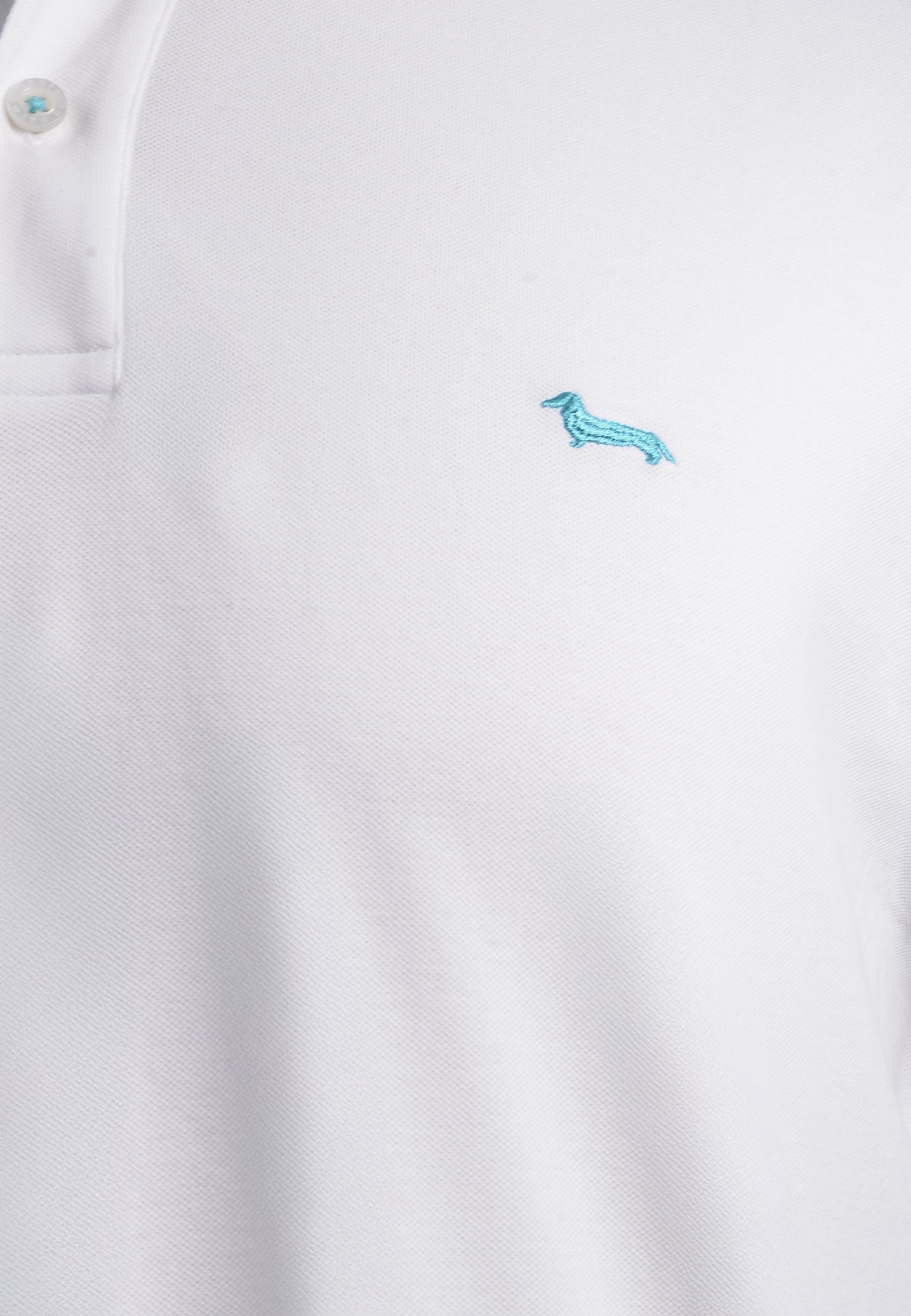 Camiseta Polo Hombre Blanca H&B