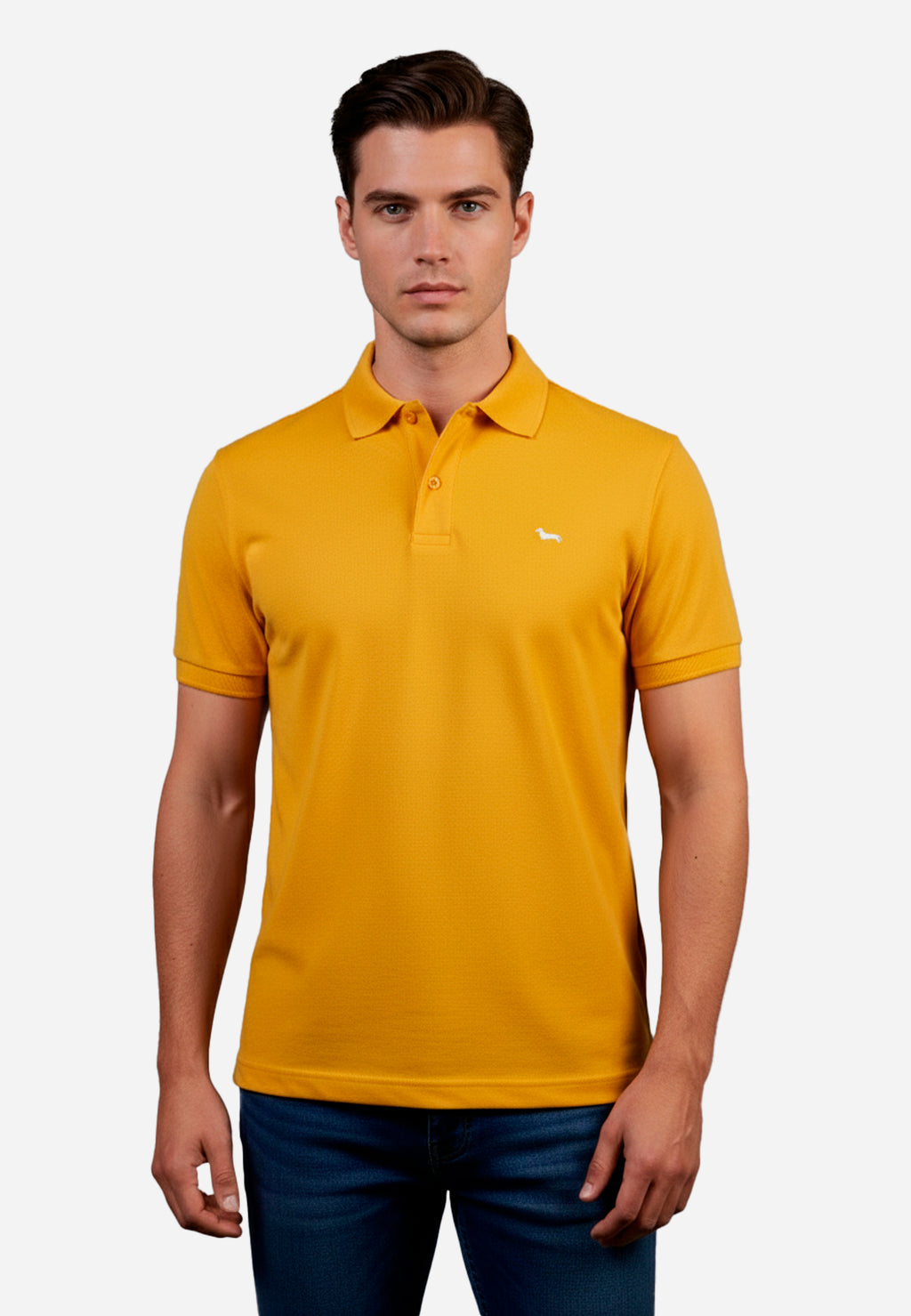 Camiseta Amarrillo Mostaza H&B