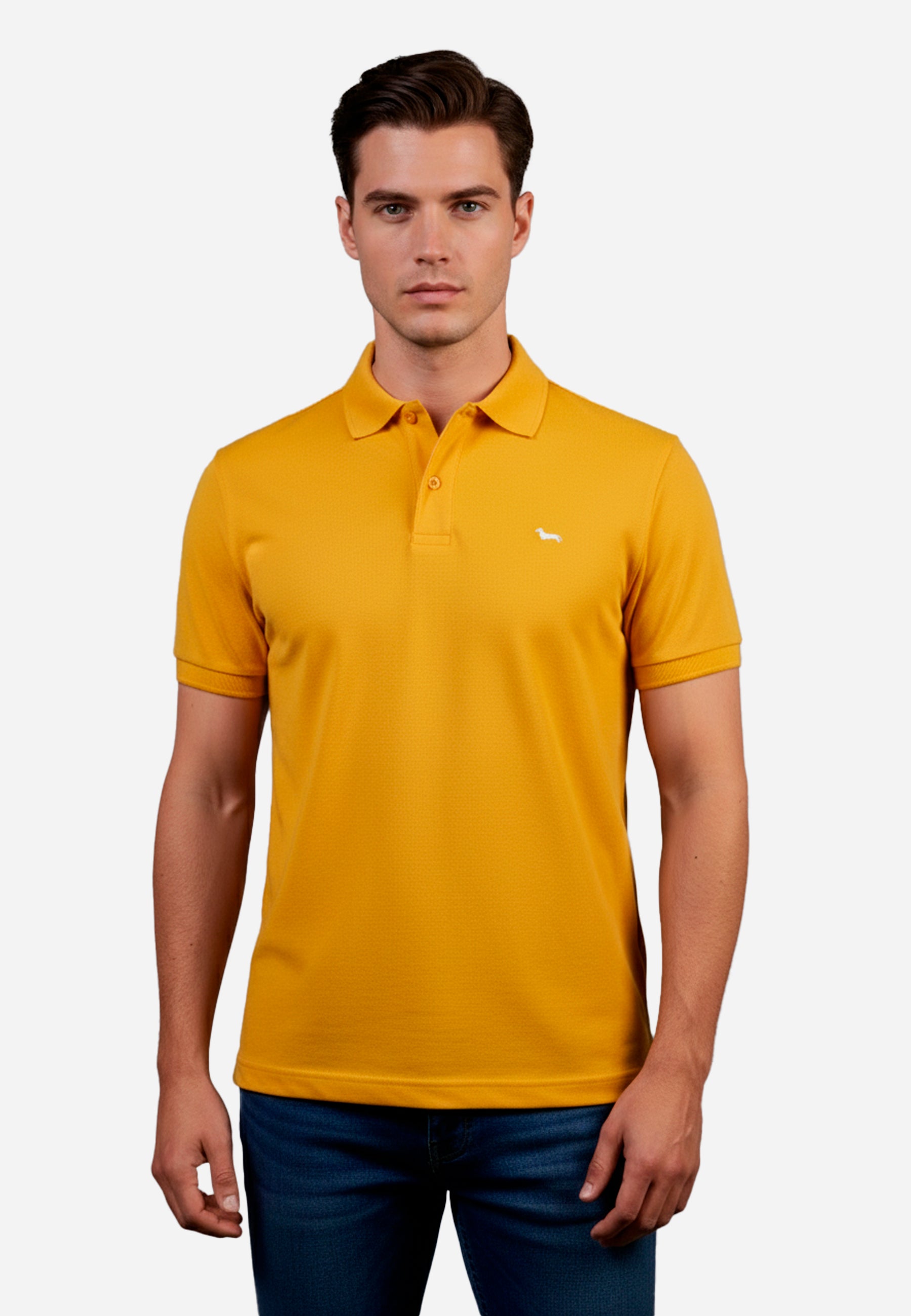 Camiseta Amarrillo Mostaza H&B