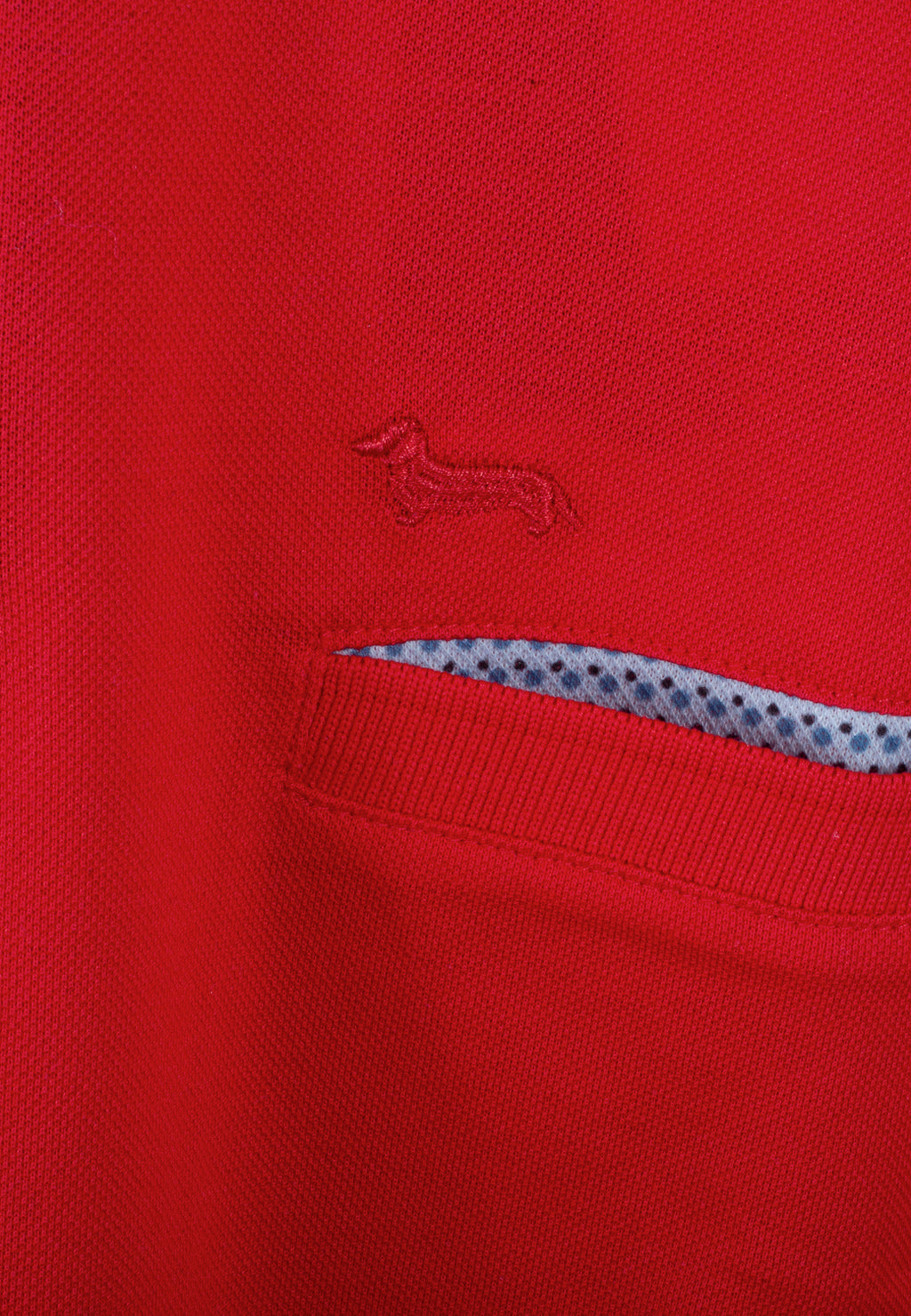 Camiseta Polo Rojo H&B.
