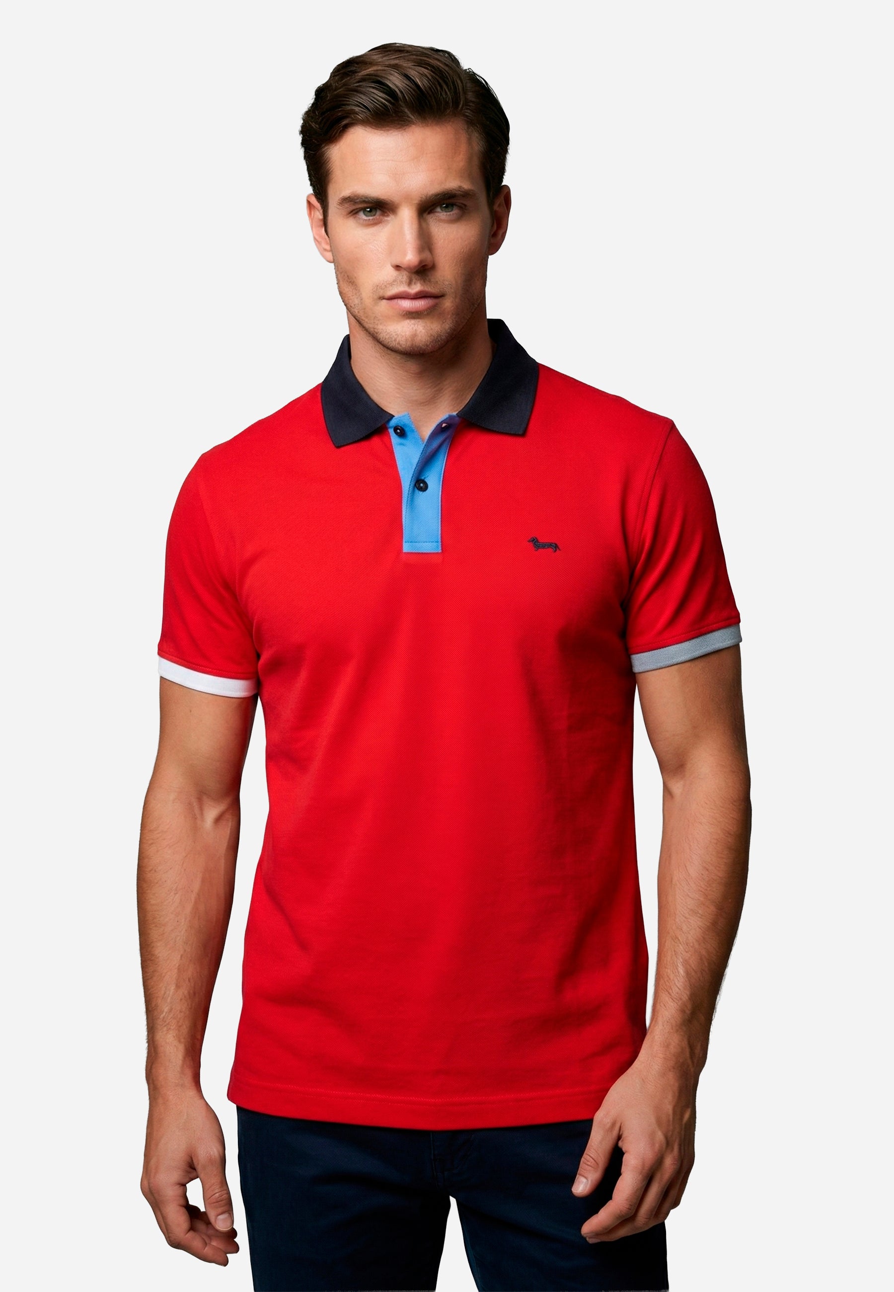 Camisa Polo Roja Rivera H&B