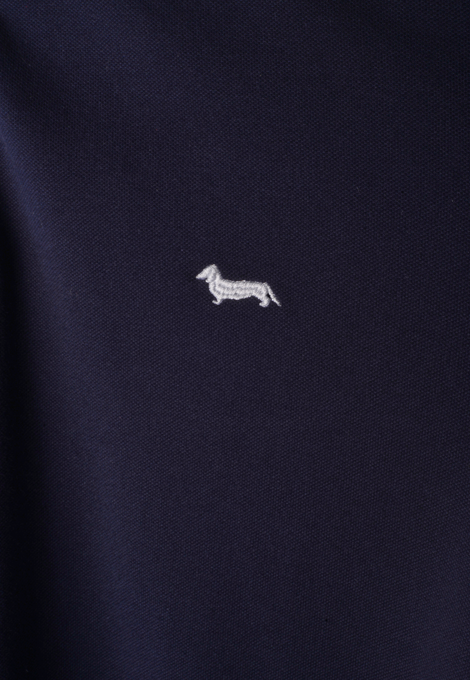 Camiseta Polo Negro Con Su logo H&B