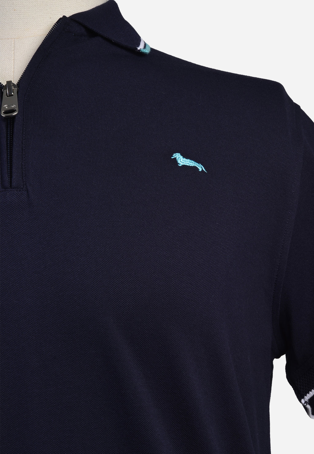 Camiseta Polo Azul oscuro H&B