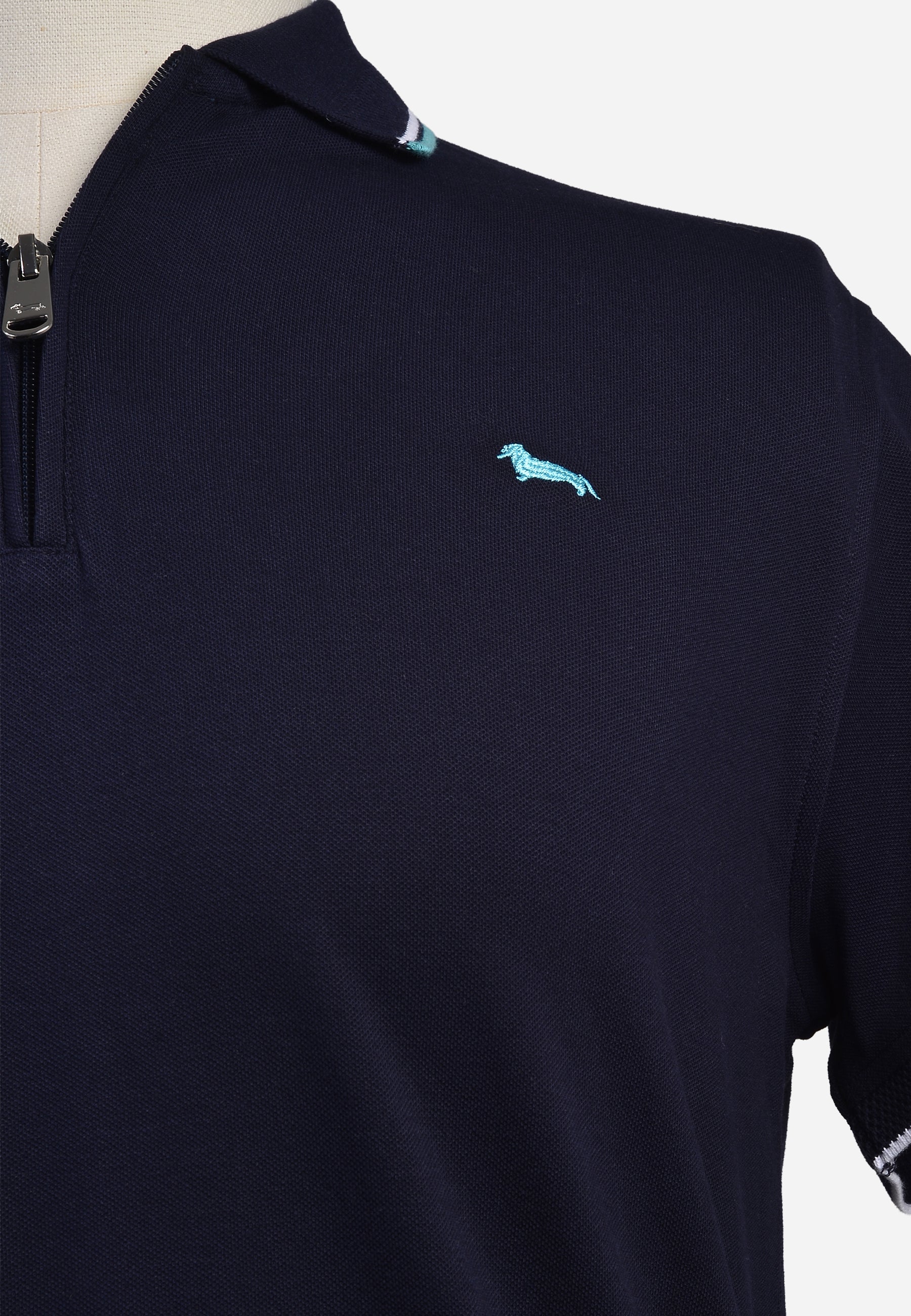 Camiseta Polo Azul oscuro H&B