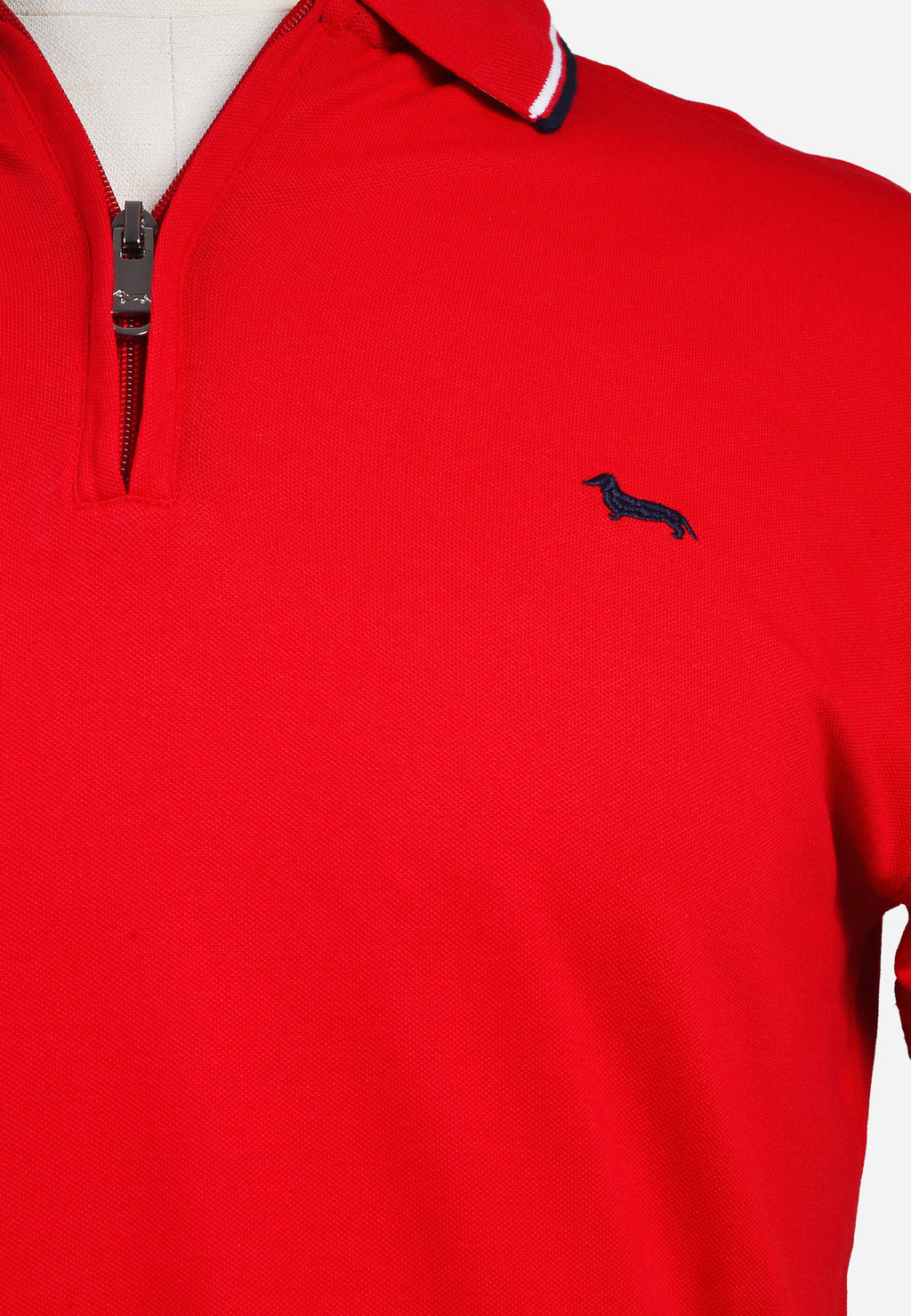 Camiseta Polo Hombre Roja H&B