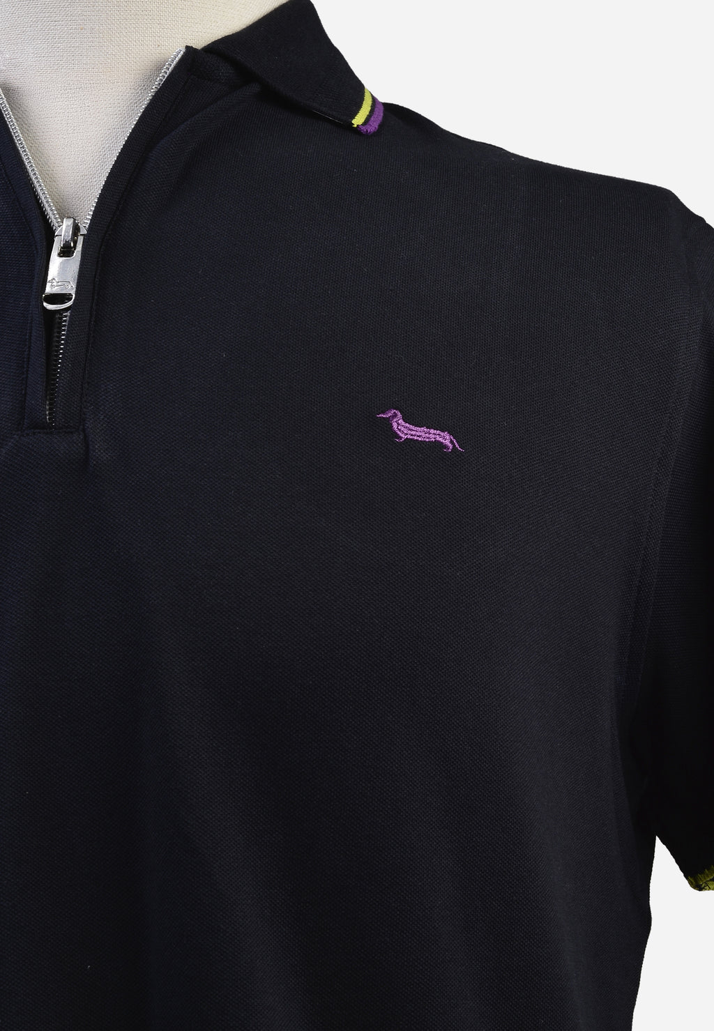 Camiseta Polo Hombre Azul Marino H&B