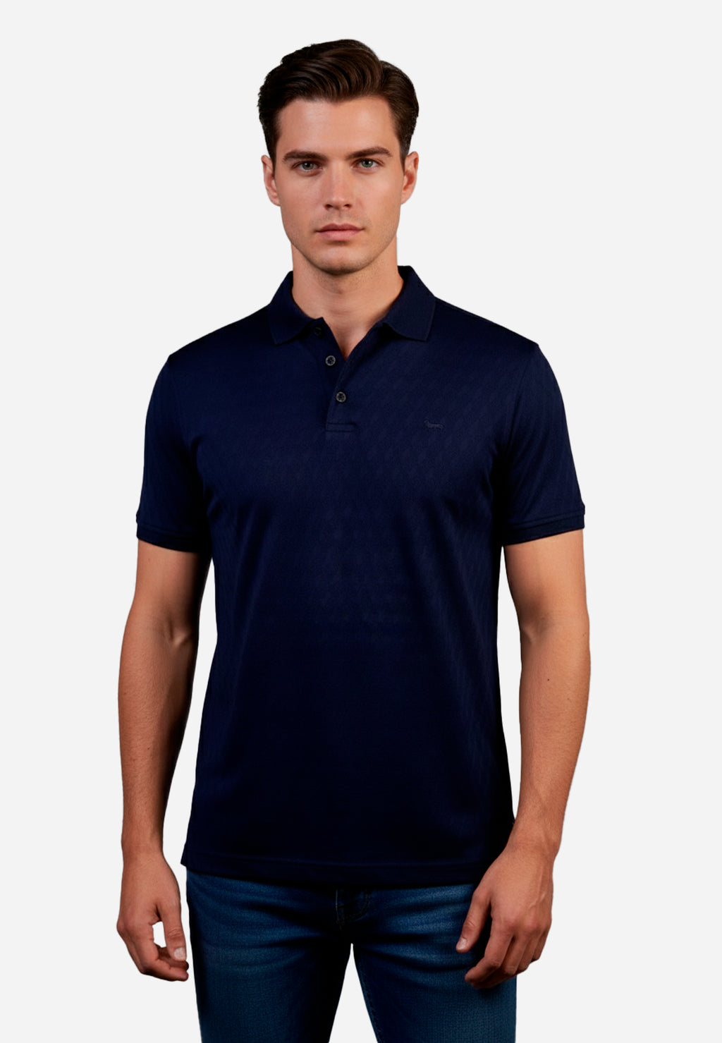 Camiseta Polo Azul Rey H&B