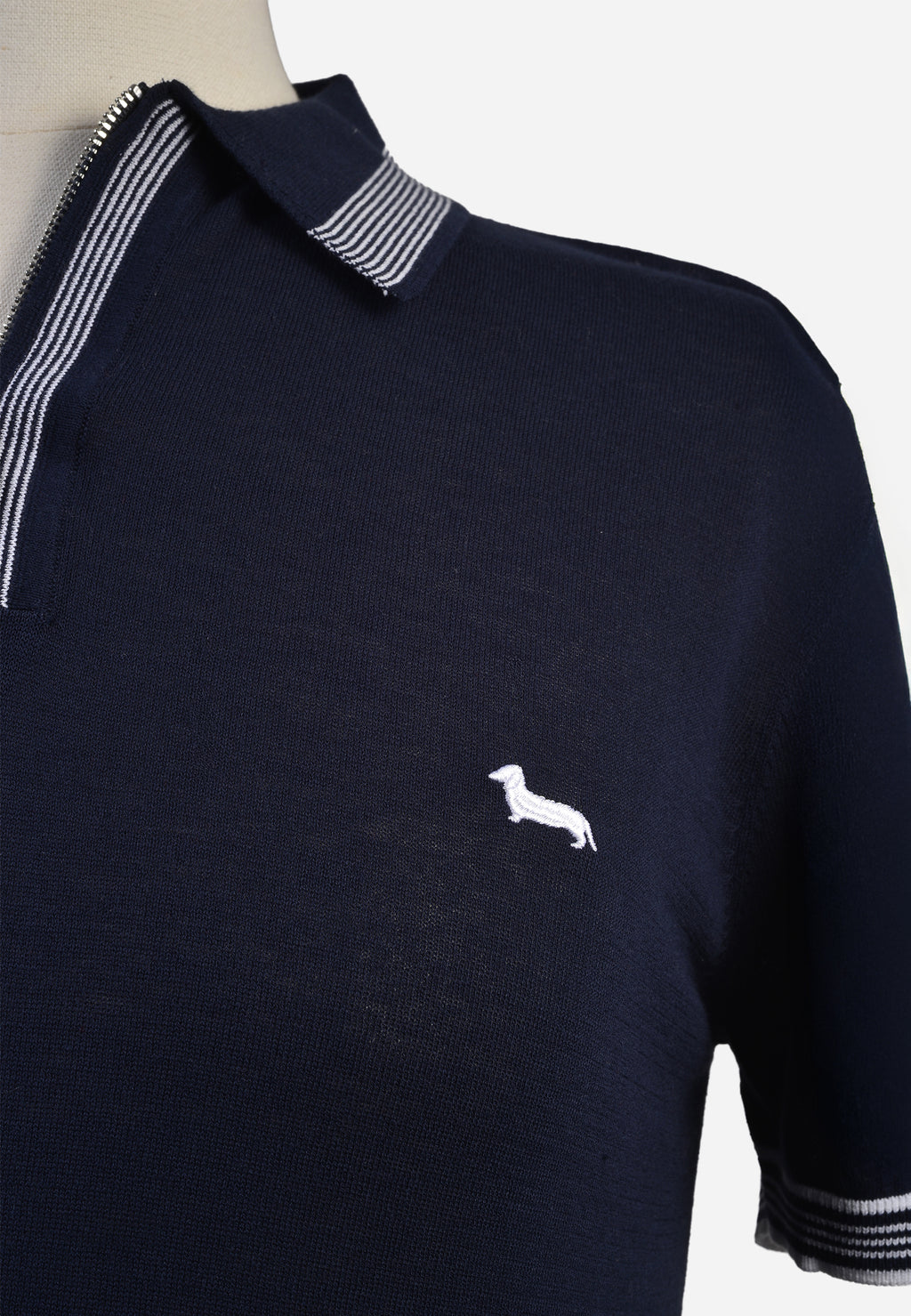 Camiseta Polo Azul Marino Logo H&B