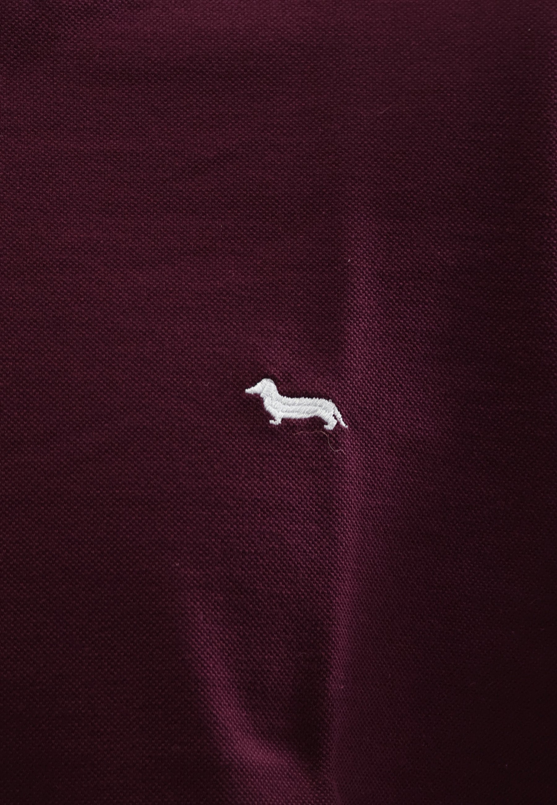 Camiseta Polo Vinotinto Hombre H&B.
