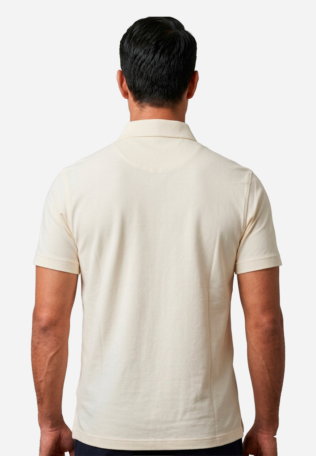 Camiseta Polo Beige Hombre H&B.