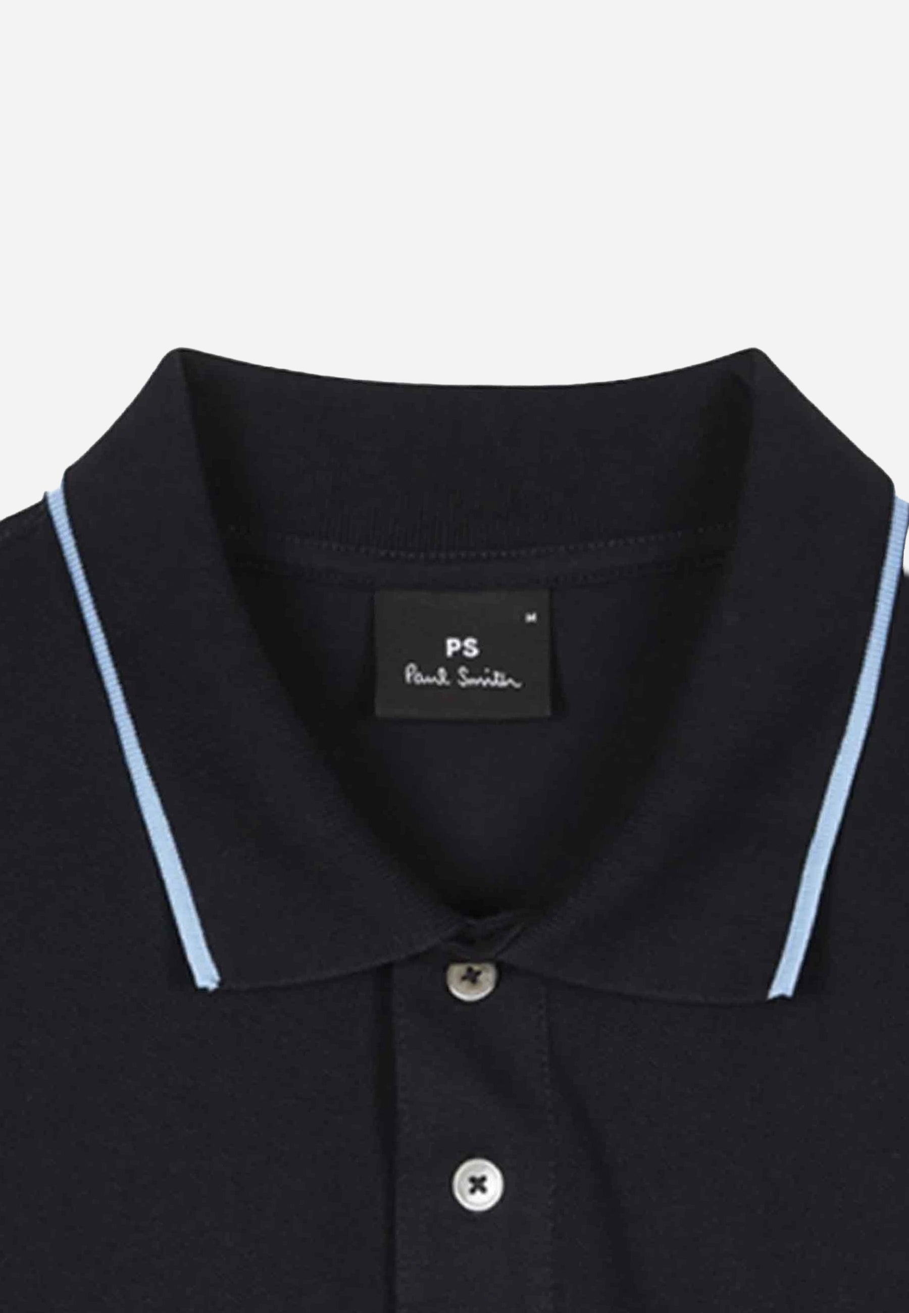 Camiseta Polo Negra P.S.