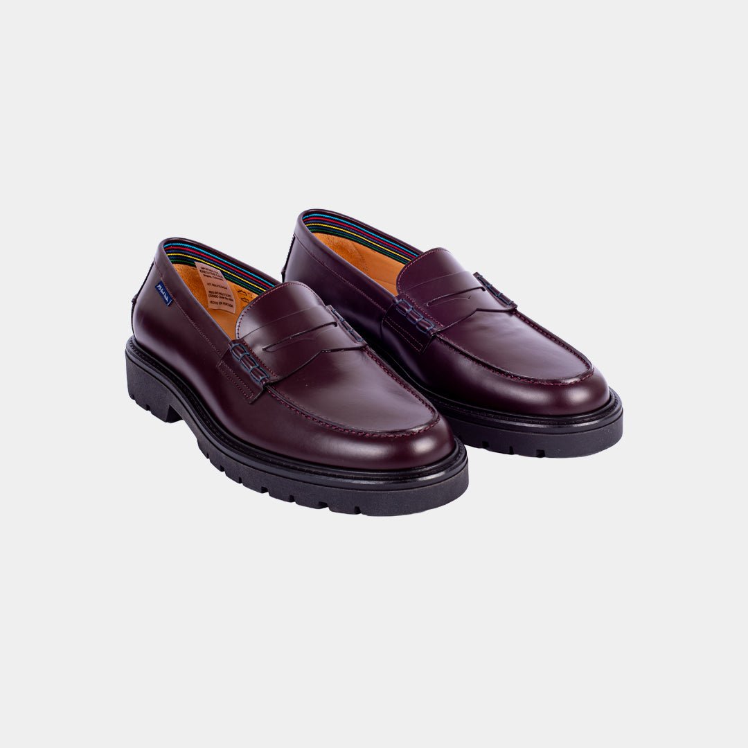 ZAPATO PAUL SMITH CAFE CUERO (M2S-BOL11-PLEA-28)