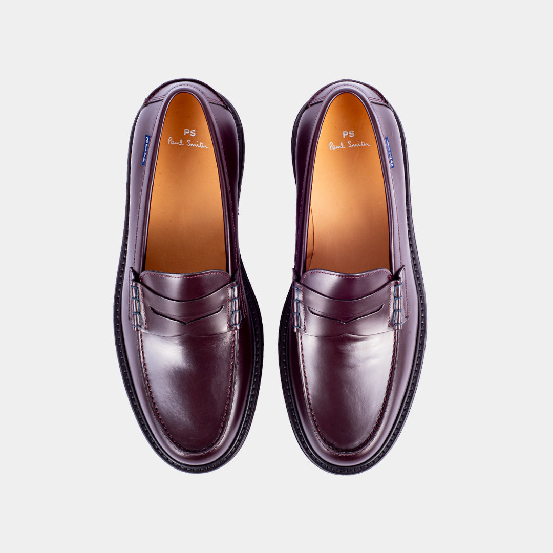 ZAPATO PAUL SMITH CAFE CUERO (M2S-BOL11-PLEA-28)