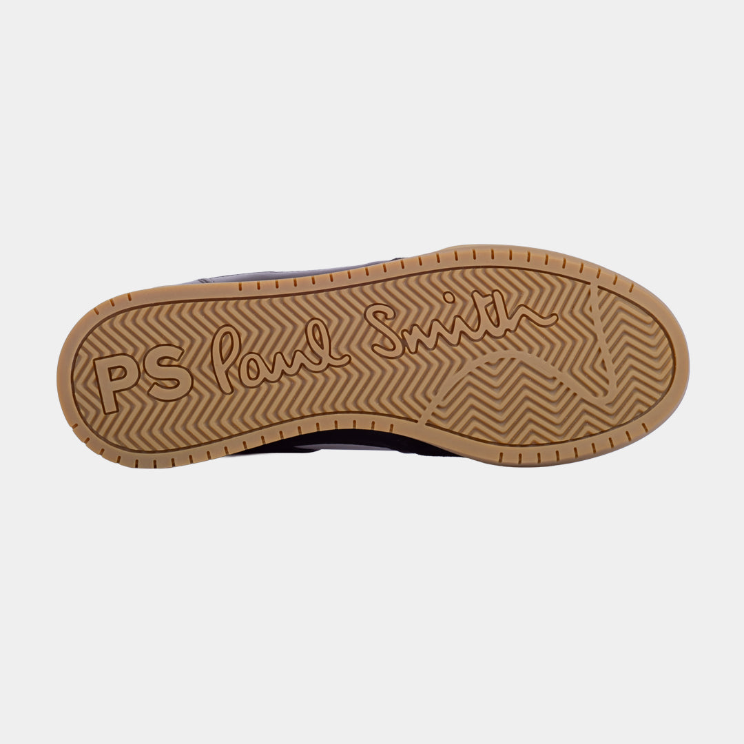 TENIS PAUL SMITH BLANCO/NEGRO CUERO (M2S-DVR58-PLEA-79)