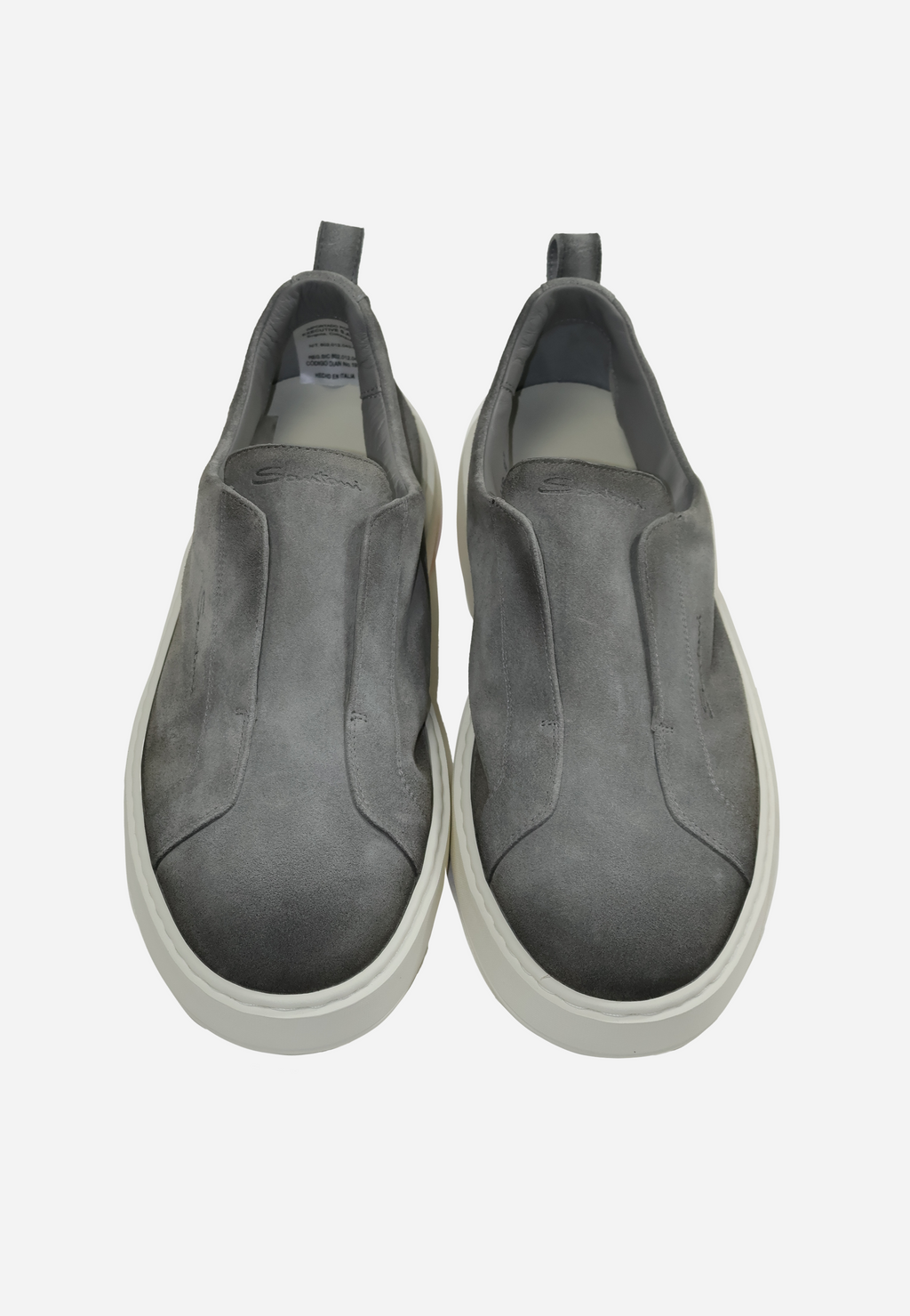 Tenis slip-on Ante Gris S.