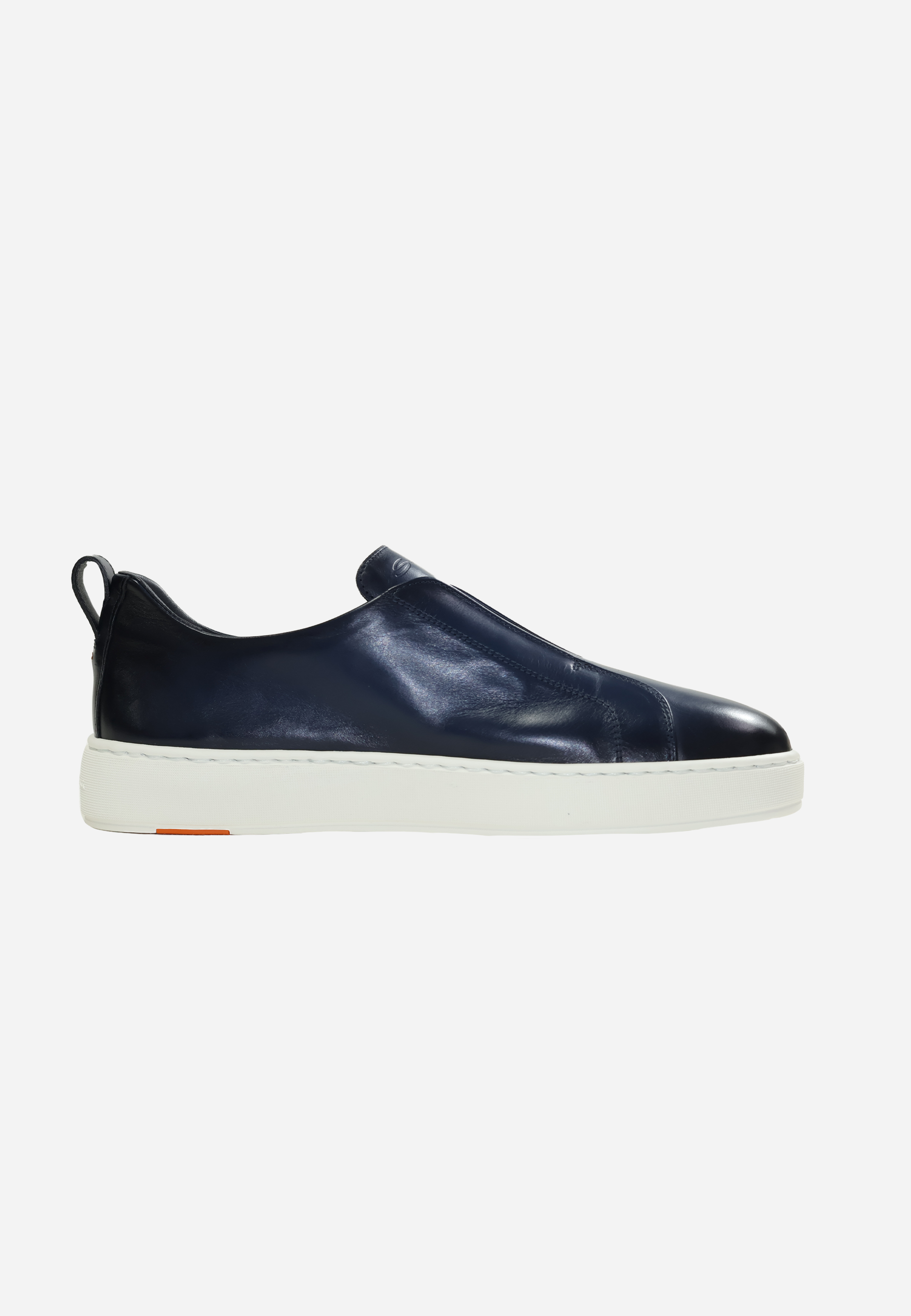 Tenis slip-on Azul Oscuro/Blanco S.