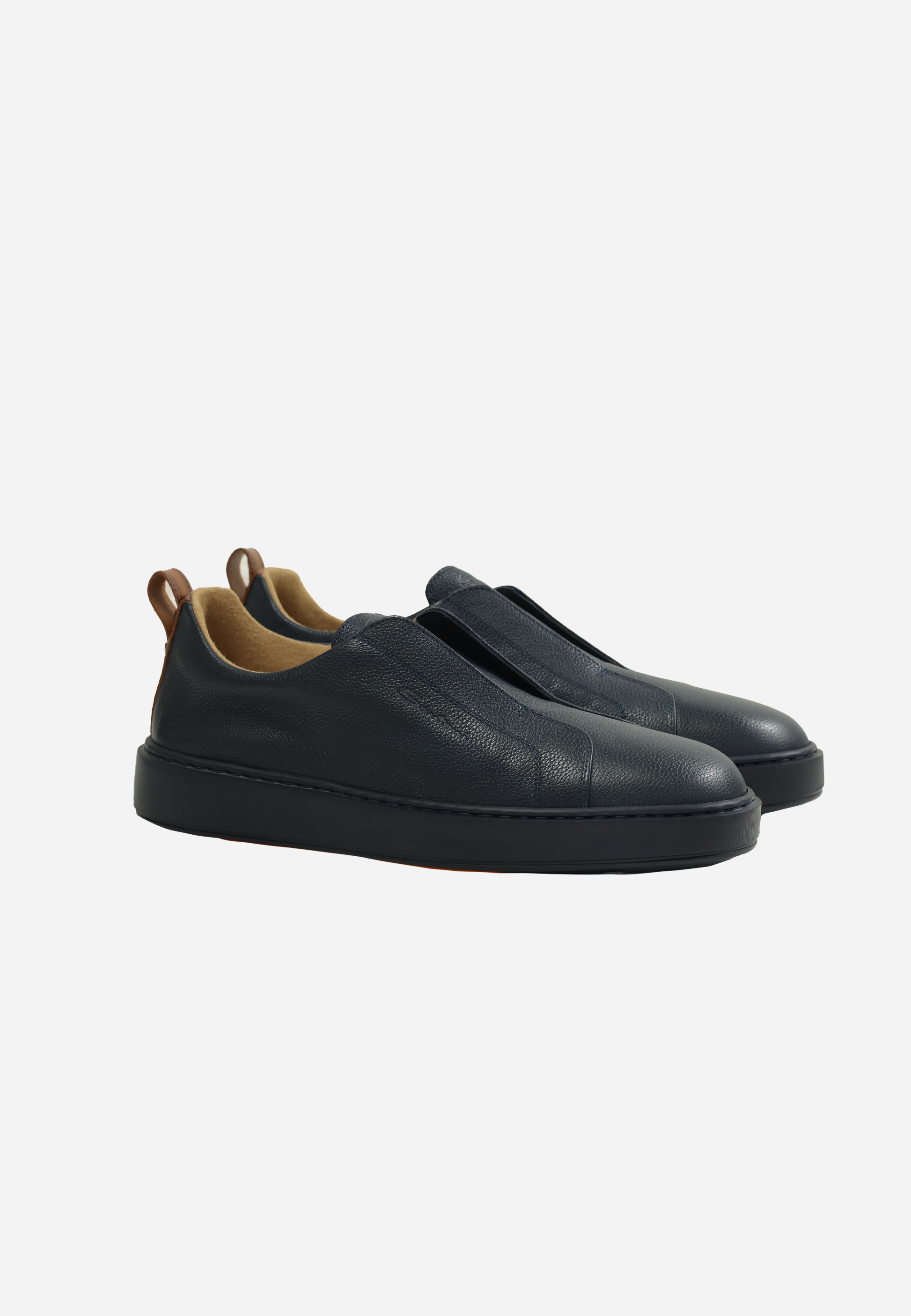Tenis slip-on Azul Oscuro S.