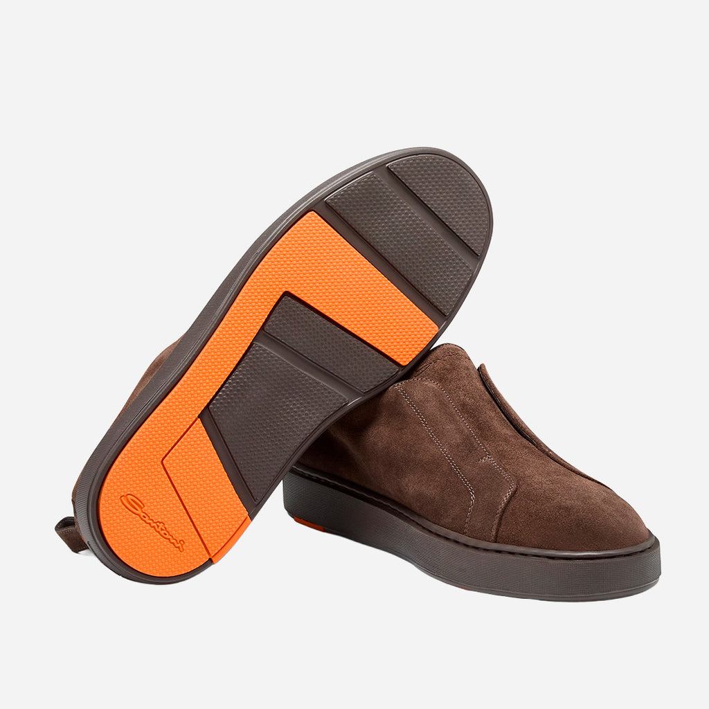Tenis slip-on Ante Marrón S.