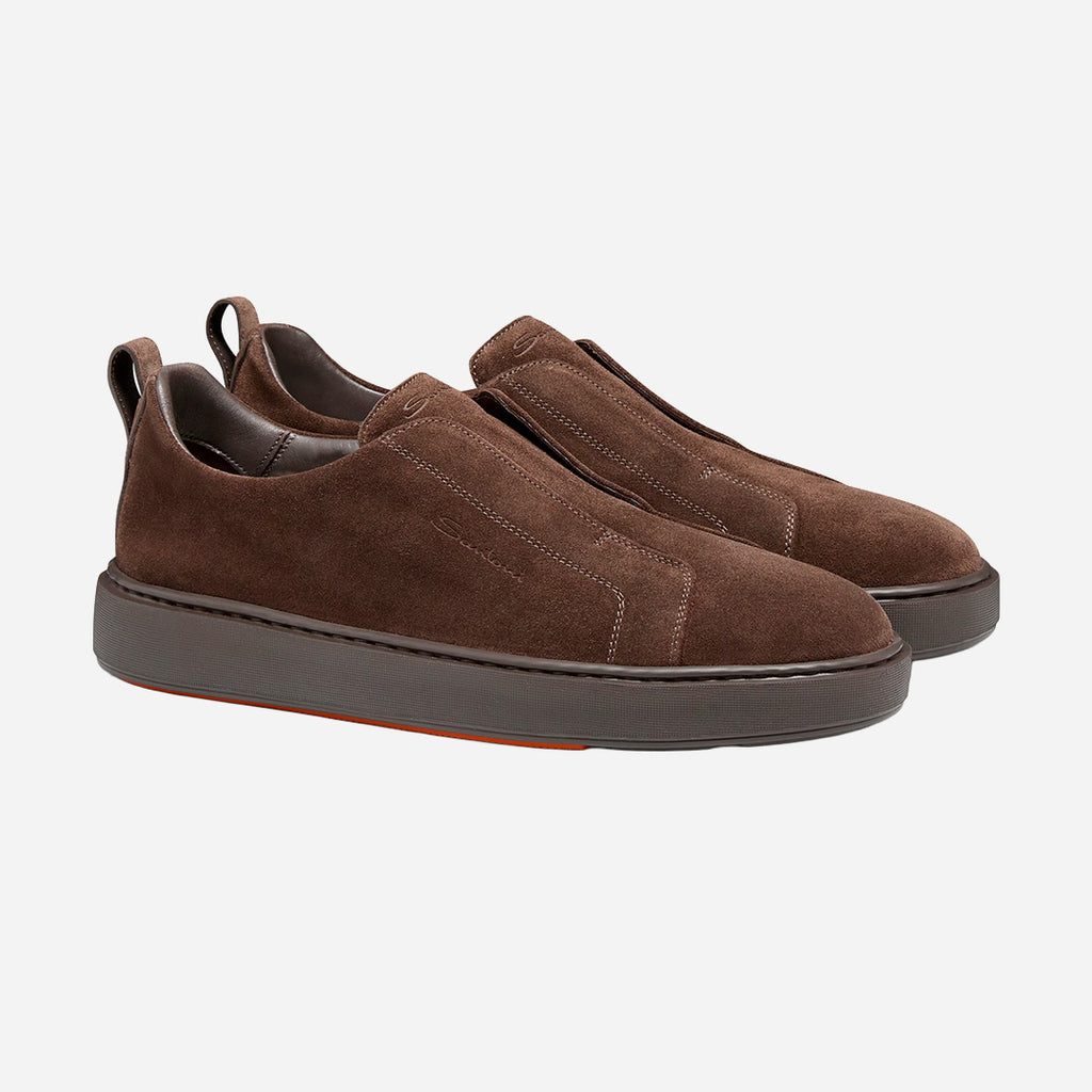 Tenis slip-on Ante Marrón S.