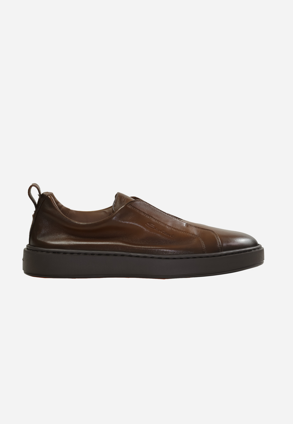 Tenis slip-on Café Oscuro S.