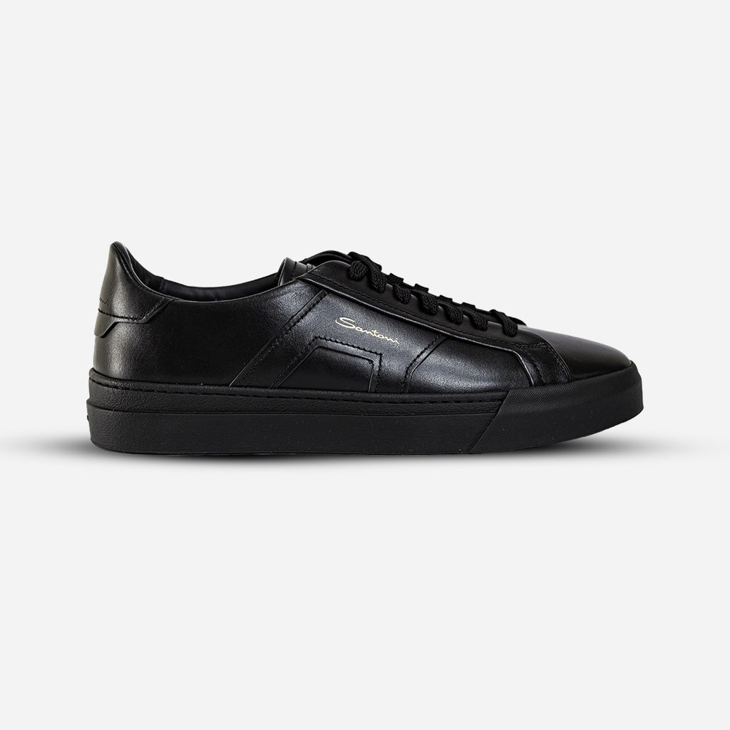 Tenis Double Buckle Hombre Negro S.