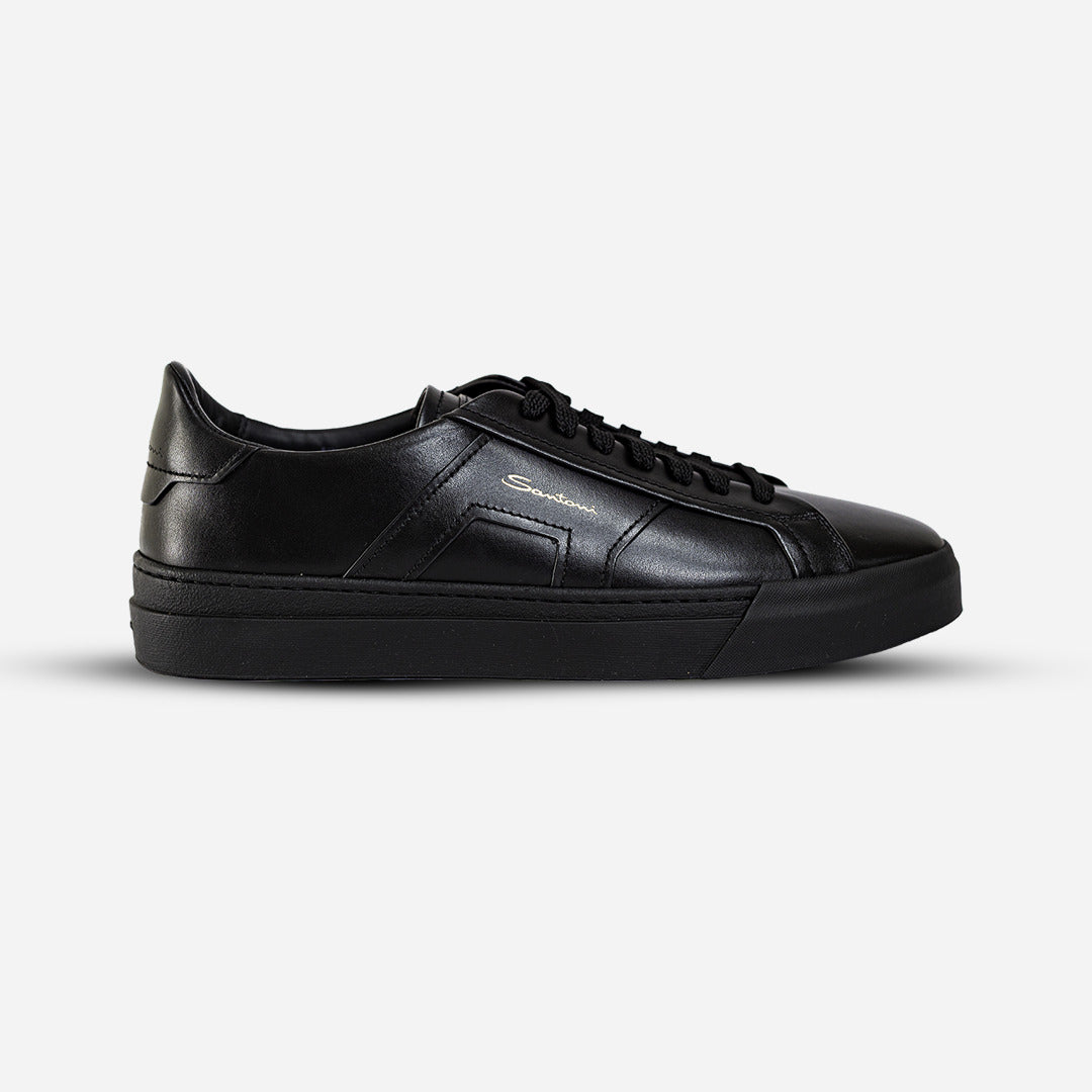Tenis Double Buckle Hombre Negro S.
