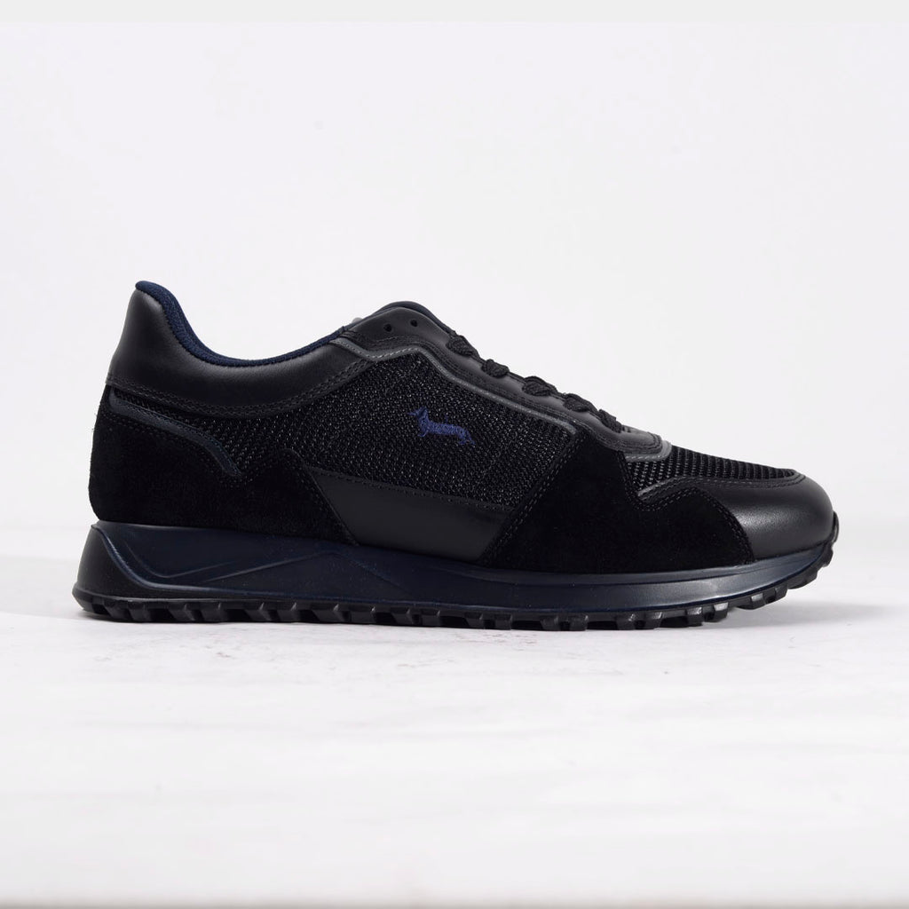TENIS H&B SHOES NEGRO CUERO