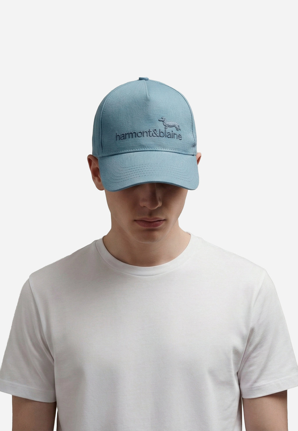 Gorra Azul Lino H&B.